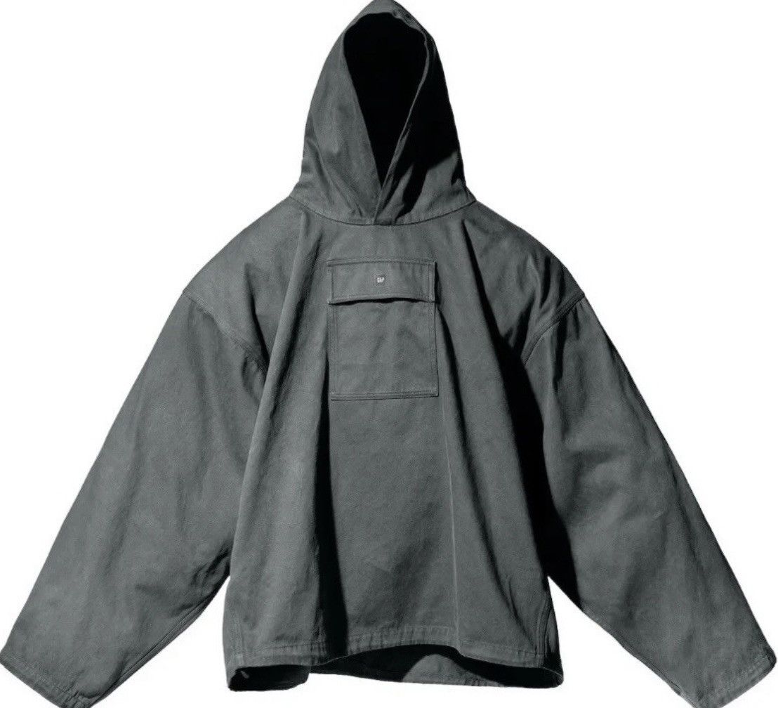 Balenciaga × Gap × Yeezy Yeezy Gap Engineered by Balenciaga Sateen Anorak - Black Size US L / EU 52-54 / 3 - 20 Thumbnail