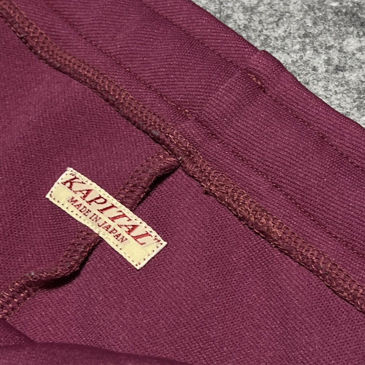 Kapital Kapital Ska Tape Jam Wide Trackpants Size US 30 / EU 46 - 6 Thumbnail
