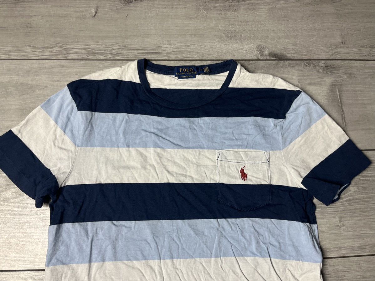 Polo Ralph Lauren Polo Ralph Lauren Tshirt Striped size Medium Size US M / EU 48-50 / 2 - 3 Thumbnail