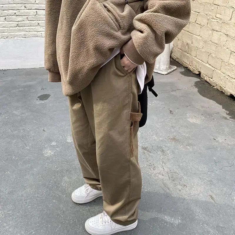 Japanese Brand Loose casual trousers Instagram style wide legs Y2K Size US 32 / EU 48 - 6 Thumbnail