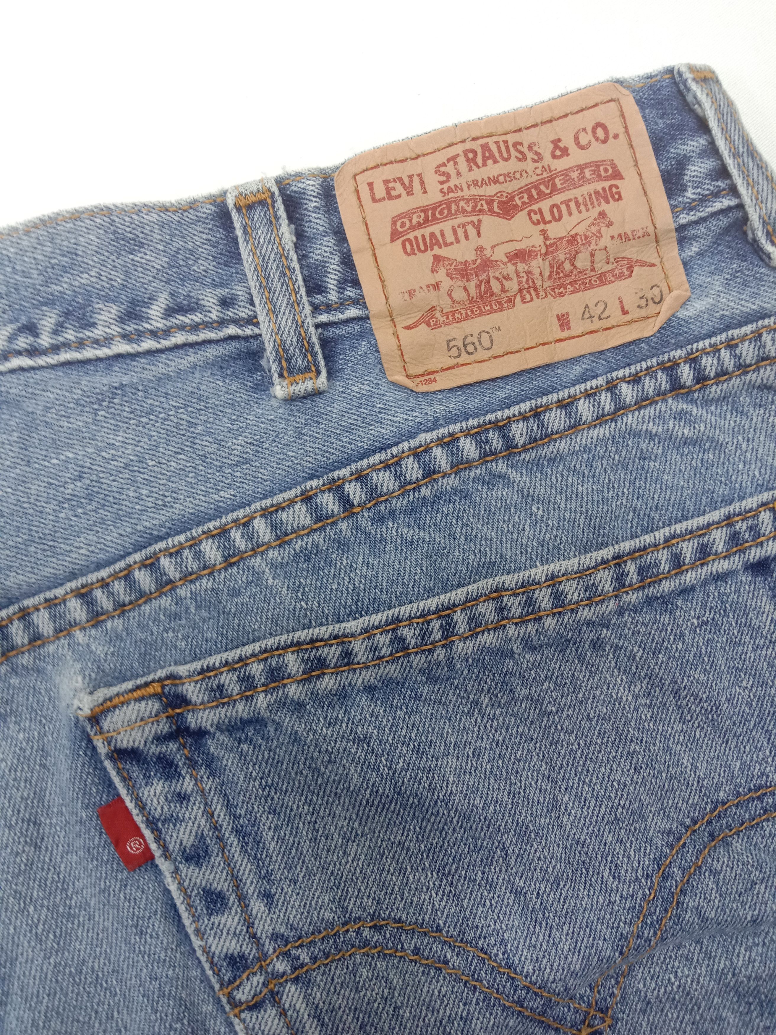 Levi's Vintage Levi's 560 Jeans Comfort Fit Denim Size US 41 - 12 Thumbnail