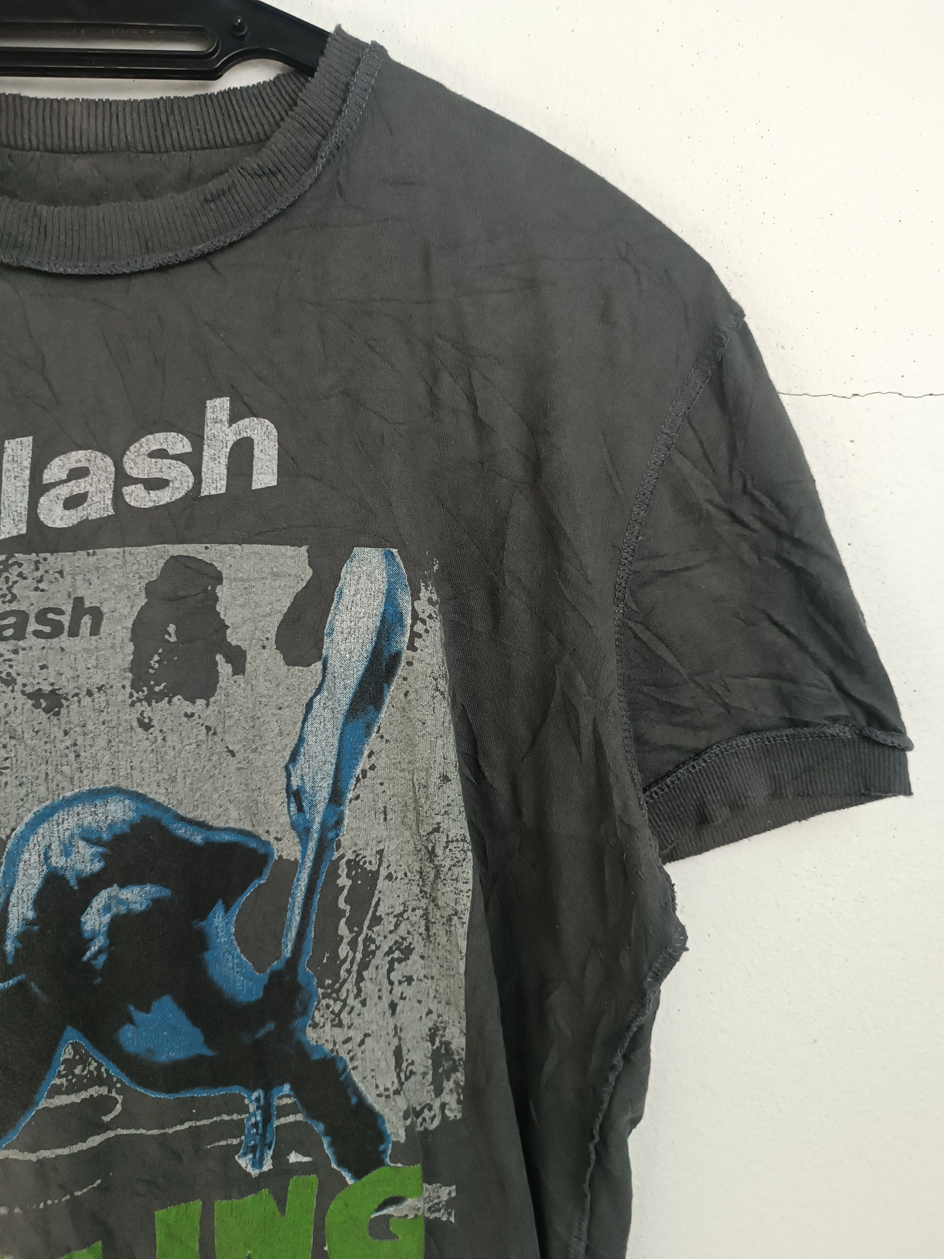 Band Tees VINTAGE THE CLASH LONDON CALLING PUNK pistols ramones Size US M / EU 48-50 / 2 - 6 Thumbnail