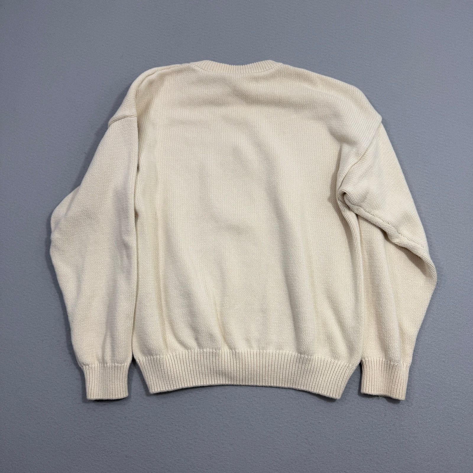 Vintage Vintage Jantzen Golf Sweater Men's XL Cream Crewneck 90s Size US XL / EU 56 / 4 - 8 Thumbnail