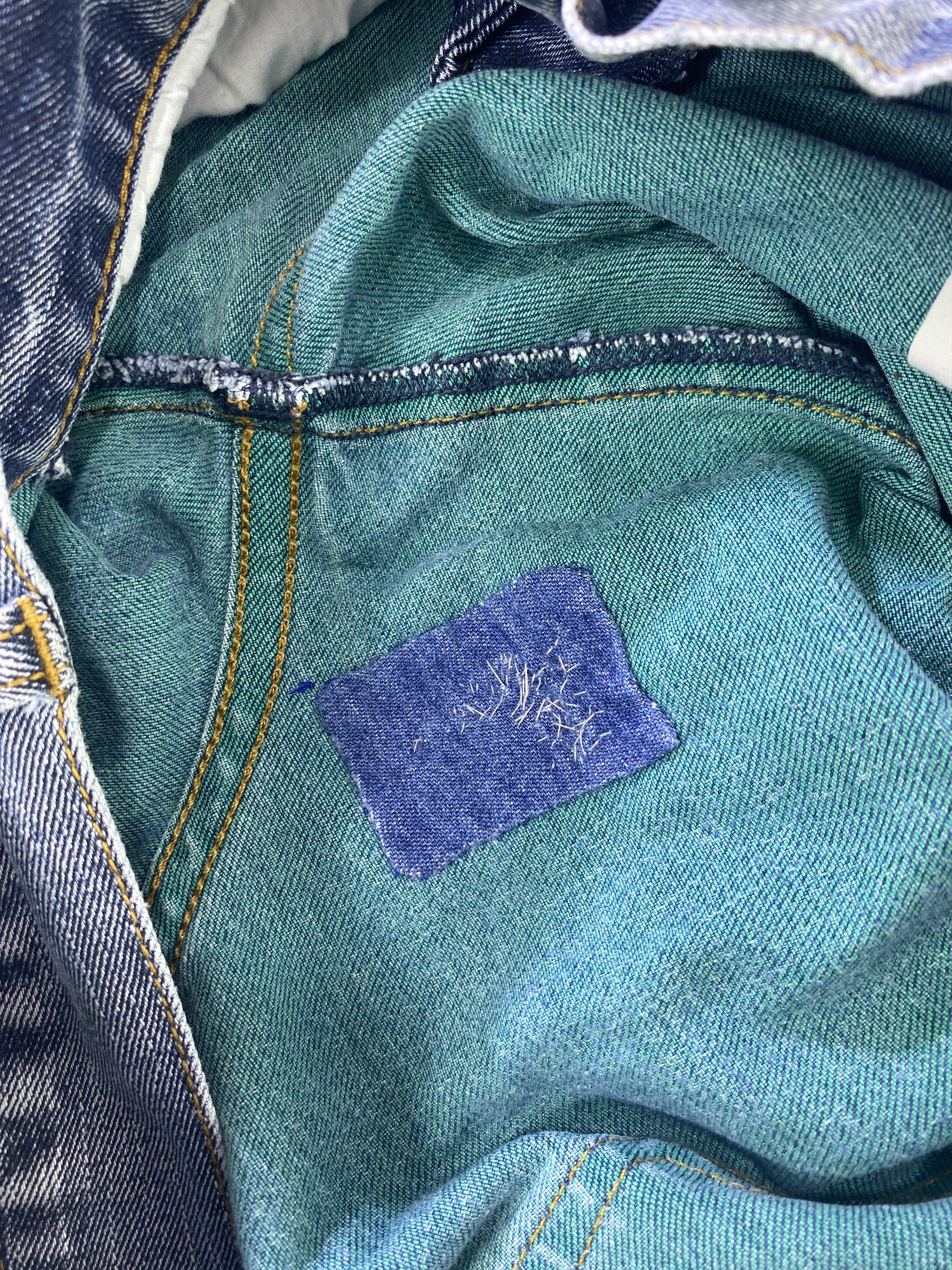 Armani Exchange Armani Exchange Blue Wash Jeans-J949 Size 33" - 17 Thumbnail