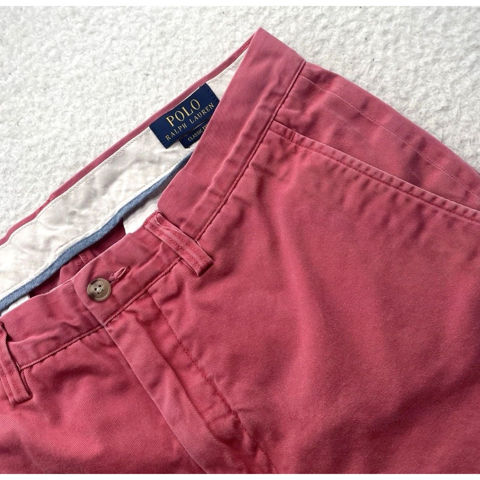 Polo Ralph Lauren Polo Ralph Lauren Chino Pants Mens 32x31 Red Twill Polo Ralph Lauren Chino Pants Mens 32x31 Red Twill Washed Out Preppy Size US XS / EU 42 / 0 - 2 Thumbnail