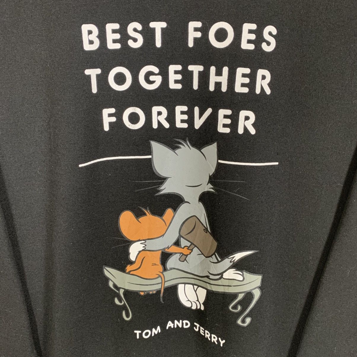 Designer × Japanese Brand × Vintage Vintage Tom and Jerry Best Foes Together Forever Sweatshirt Size US XL / EU 56 / 4 - 7 Thumbnail