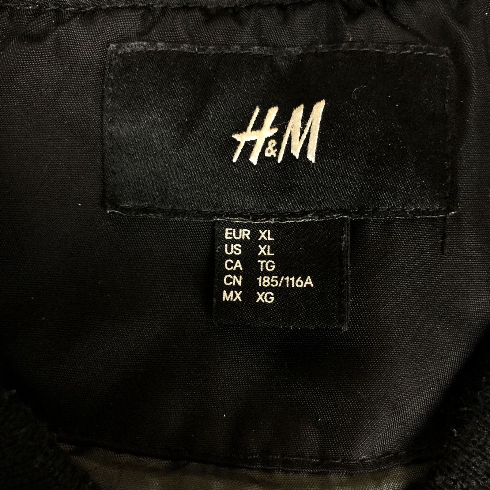 H&M × The Weeknd The Weeknd H&M Bomber Black Jacket Logo Size US XL / EU 56 / 4 - 11 Thumbnail