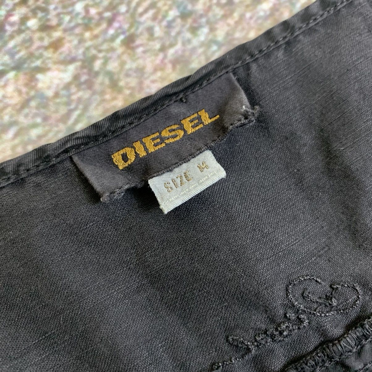 Diesel Diesel Avant Garde Washed Denim Dress Size L / US 10 / IT 46 - 8 Thumbnail