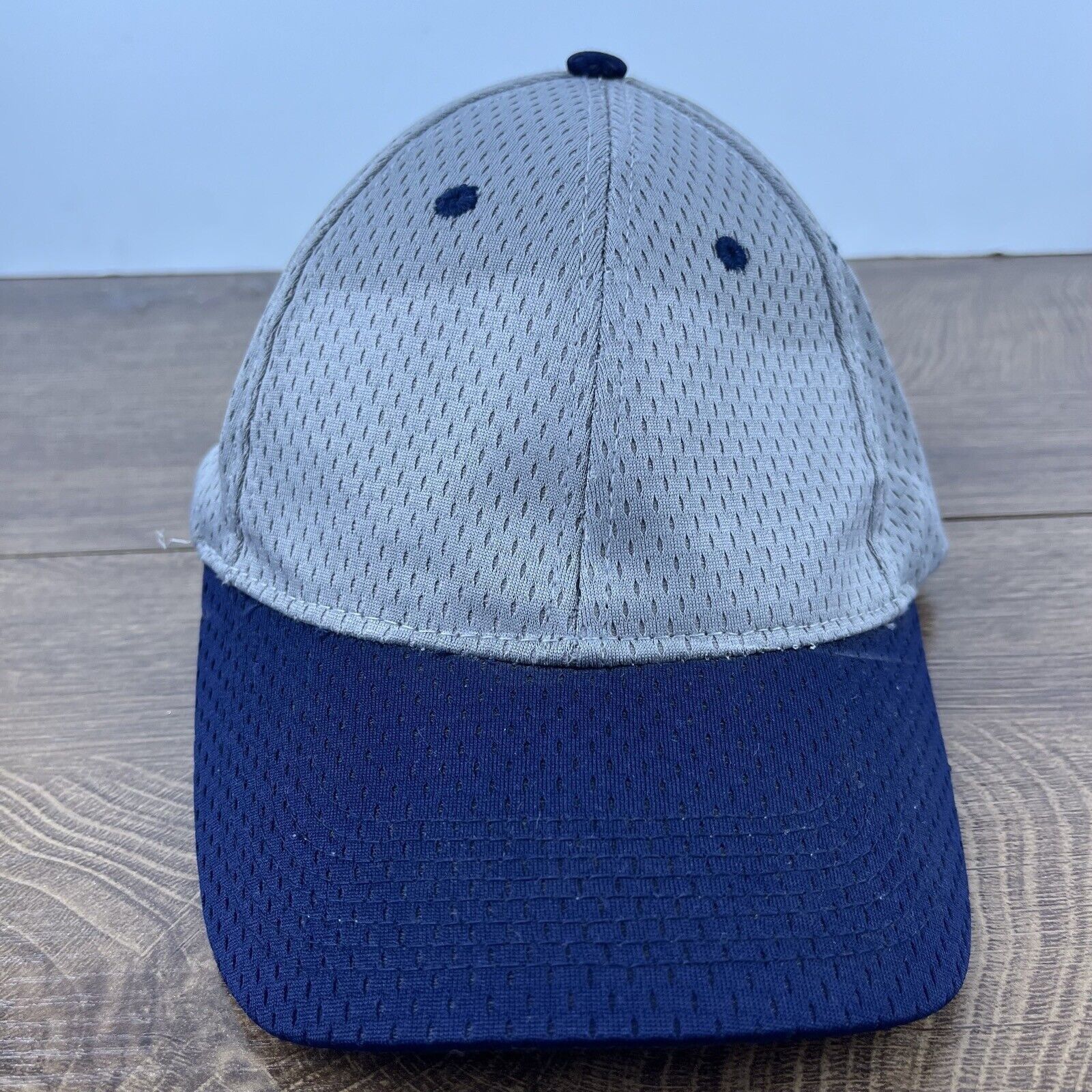 Other Plain Gray Blue Hat Gray Adjustable Hat Gray Adult Size Hat Size ONE SIZE - 2 Thumbnail