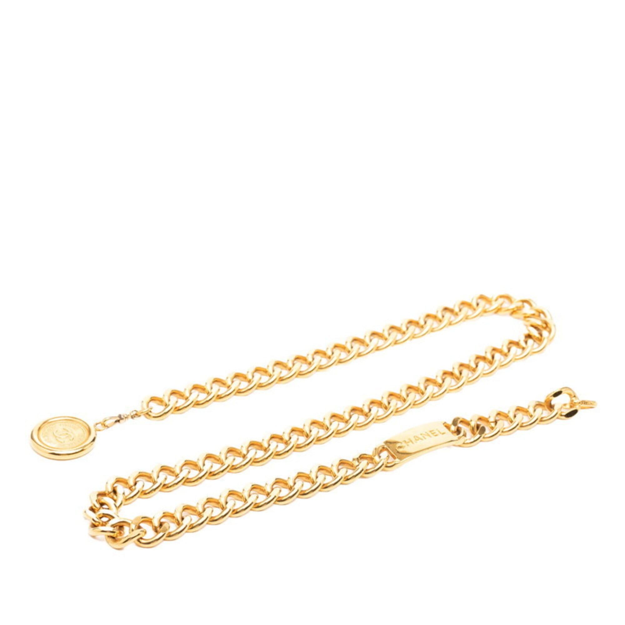 Chanel Chanel Coco Mark 31 RUE CAMBON Le Cambon Chain Belt Gold Plated Women's CHANEL Size ONE SIZE - 1 Thumbnail