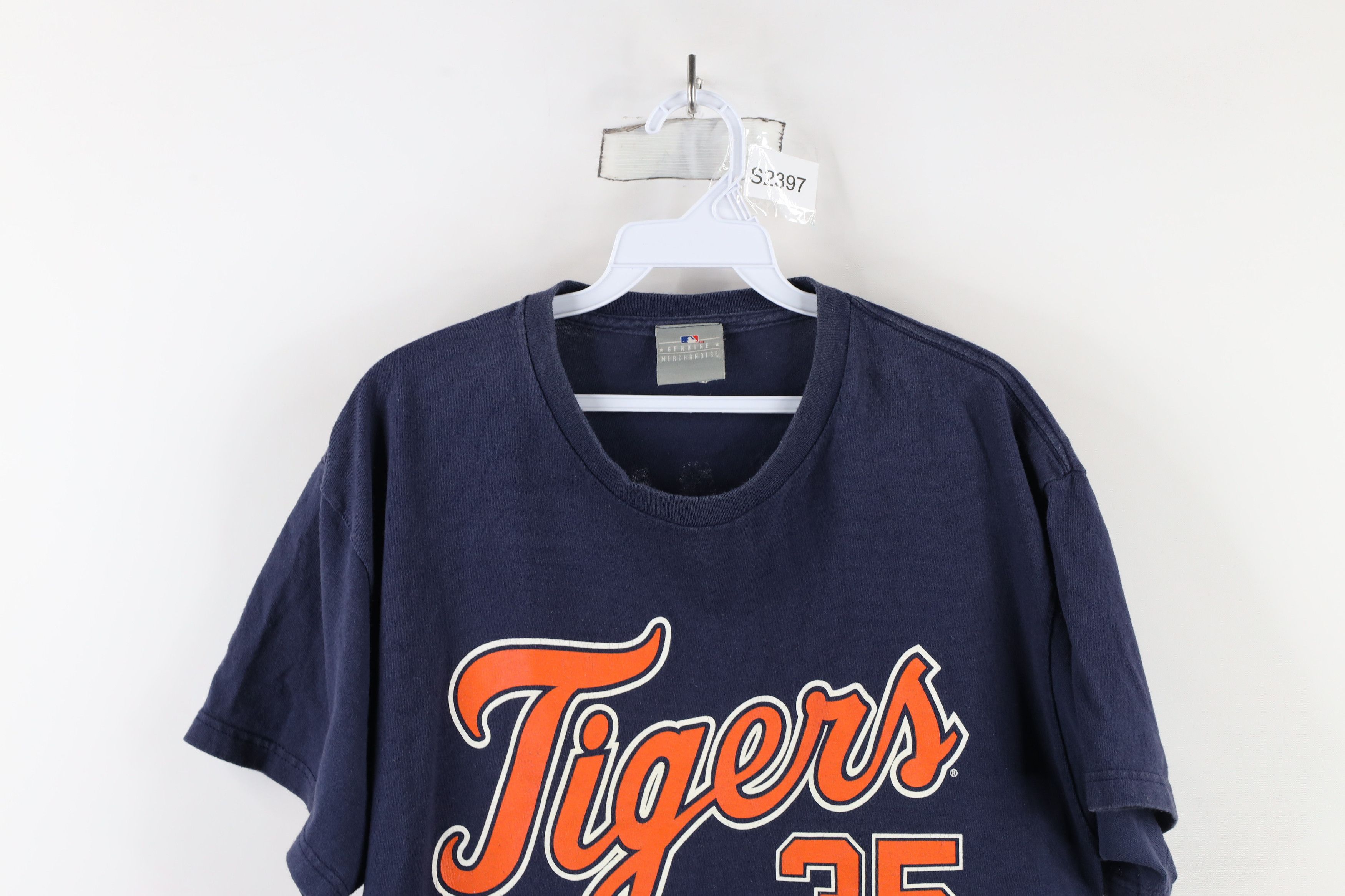 Vintage Vintage Y2K Justin Verlander Detroit Tigers Baseball T-Shirt Size US L / EU 52-54 / 3 - 2 Thumbnail