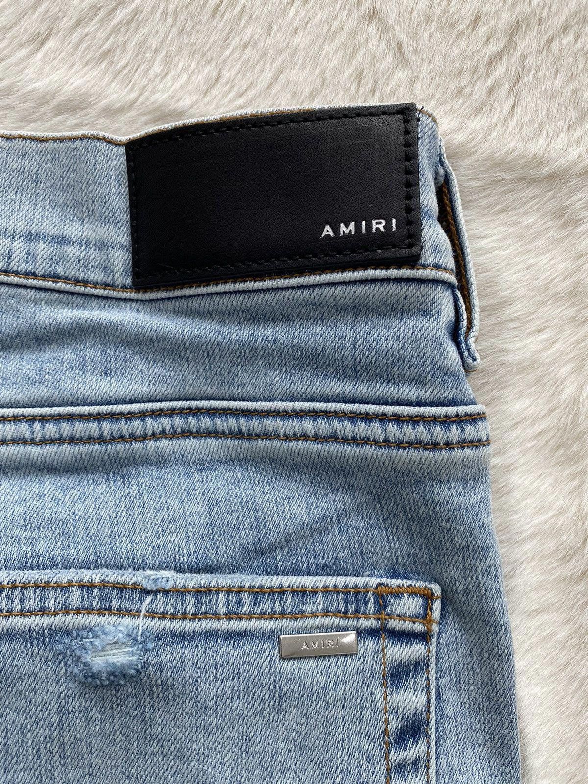 Amiri Amiri Light Indigo Thrasher Jeans Size US 38 / EU 54 - 3 Thumbnail