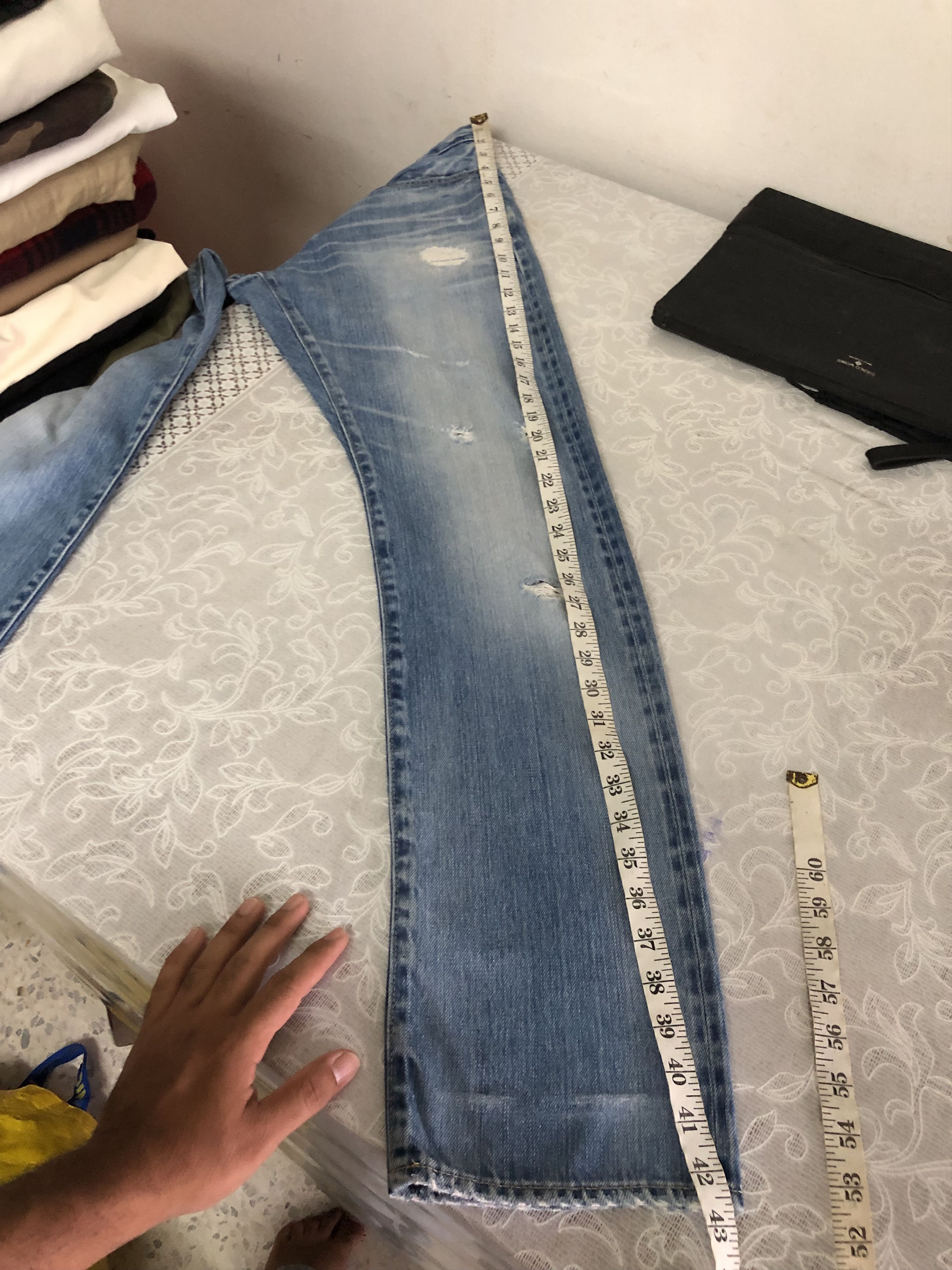 Hysteric Glamour Vintage Hysteric Glamour Selvedge Straight Cut Jeans Size US 30 / EU 46 - 20 Thumbnail