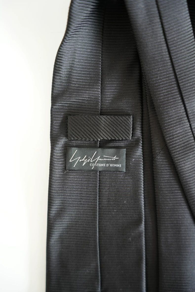 Yohji Yamamoto Yohji Yamamoto Yohji Yamamoto Silk Tie with Polka Dots Size ONE SIZE - 2 Thumbnail