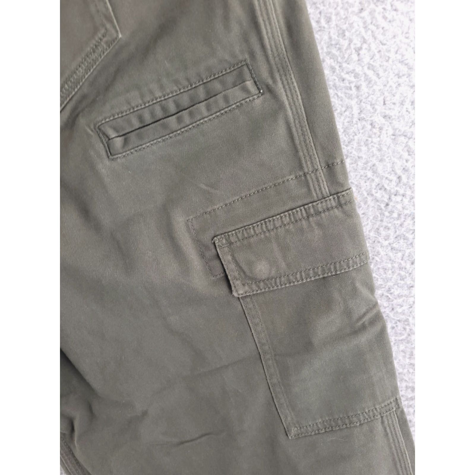 Vintage Cabela's Pants Cargo Men 40x31 Green Army Military Work Regular Relaxed Front Flat Inseam 31" Size US 40 / EU 56 - 4 Thumbnail