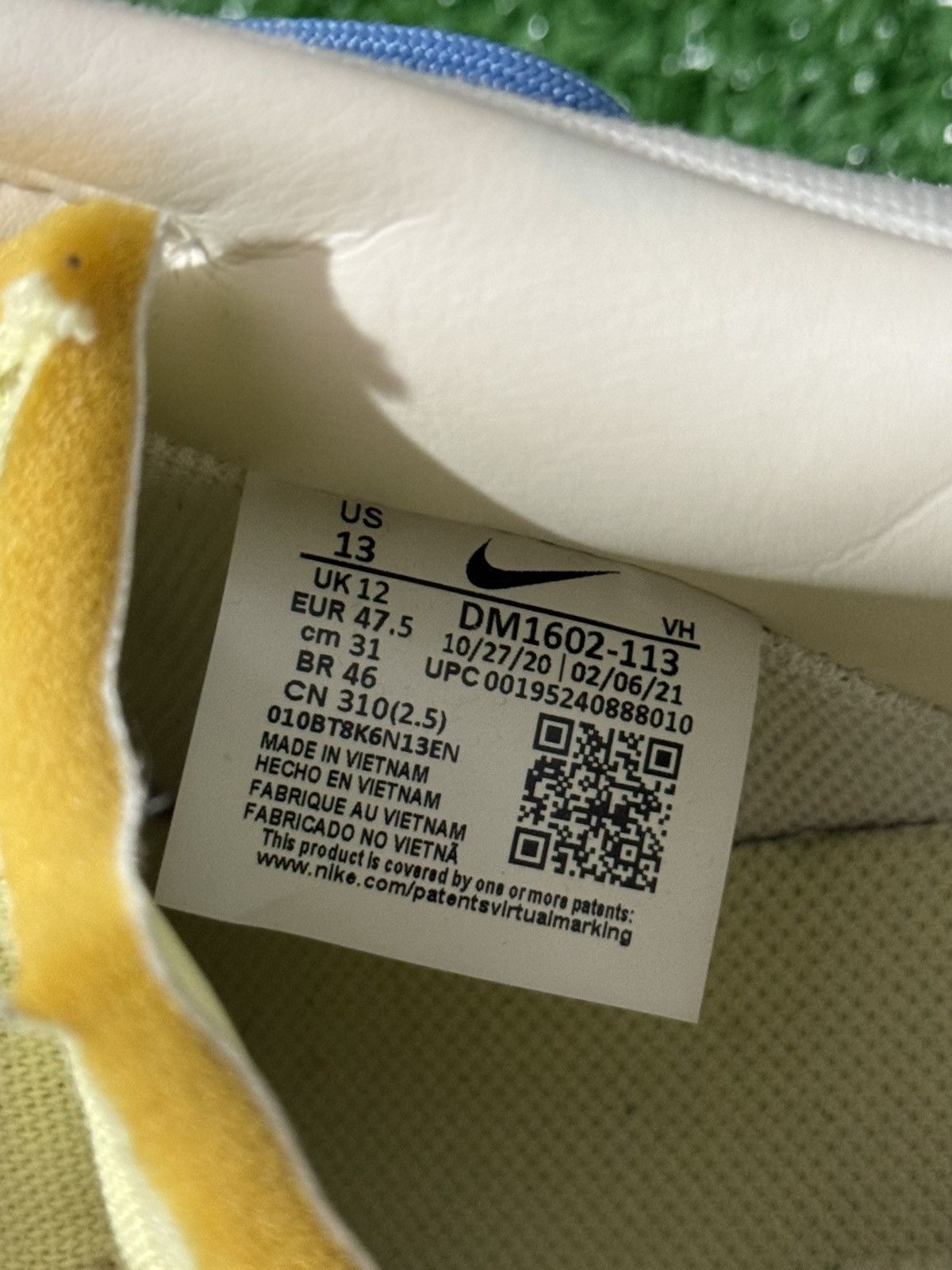 Nike Nike Dunk Low “Off-white Lot 5” Size US 13 / EU 46 - 6 Thumbnail