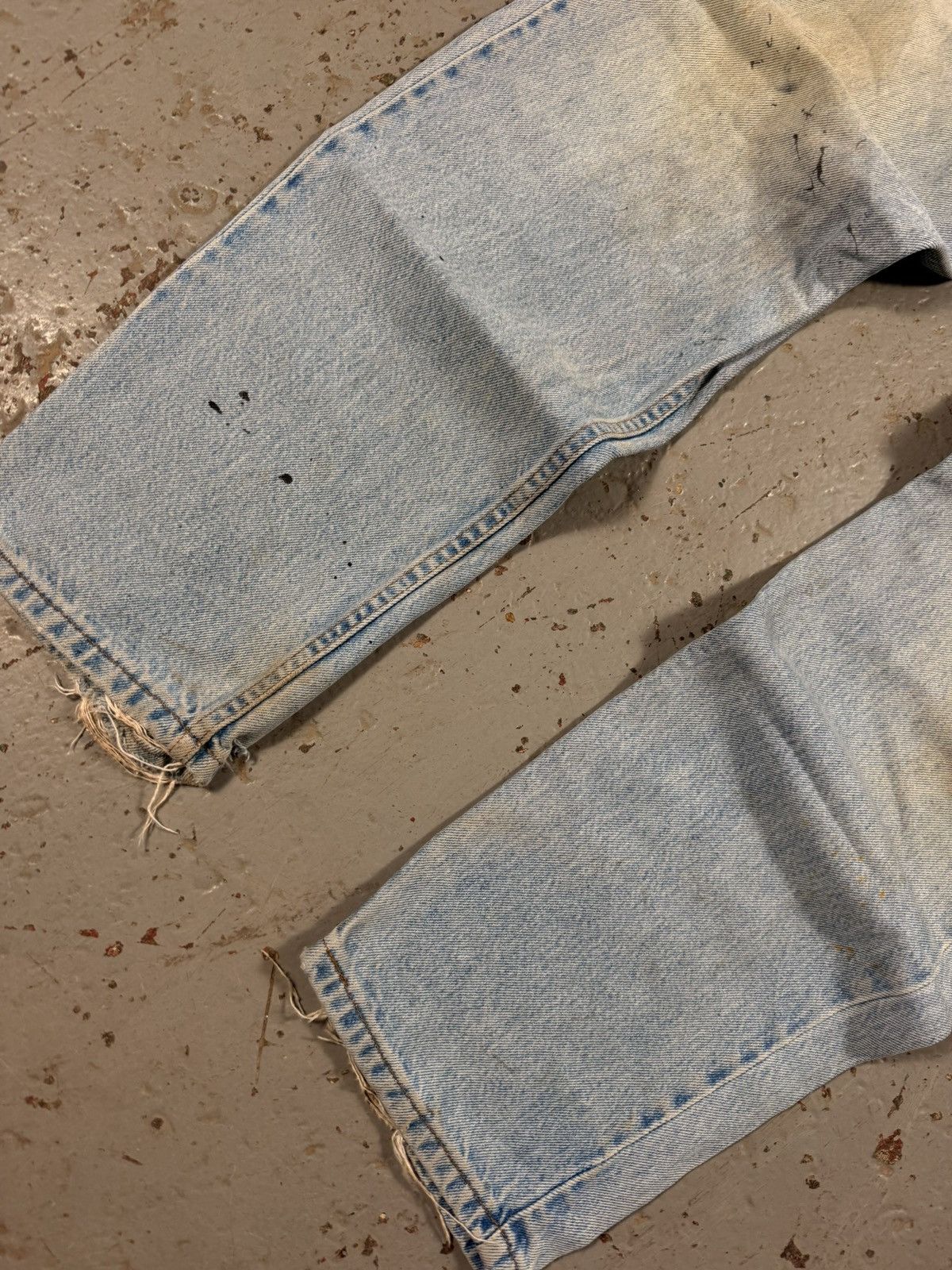 Levi's Vintage Distressed Levis Orange Tag Denim Size US 32 / EU 48 - 8 Thumbnail