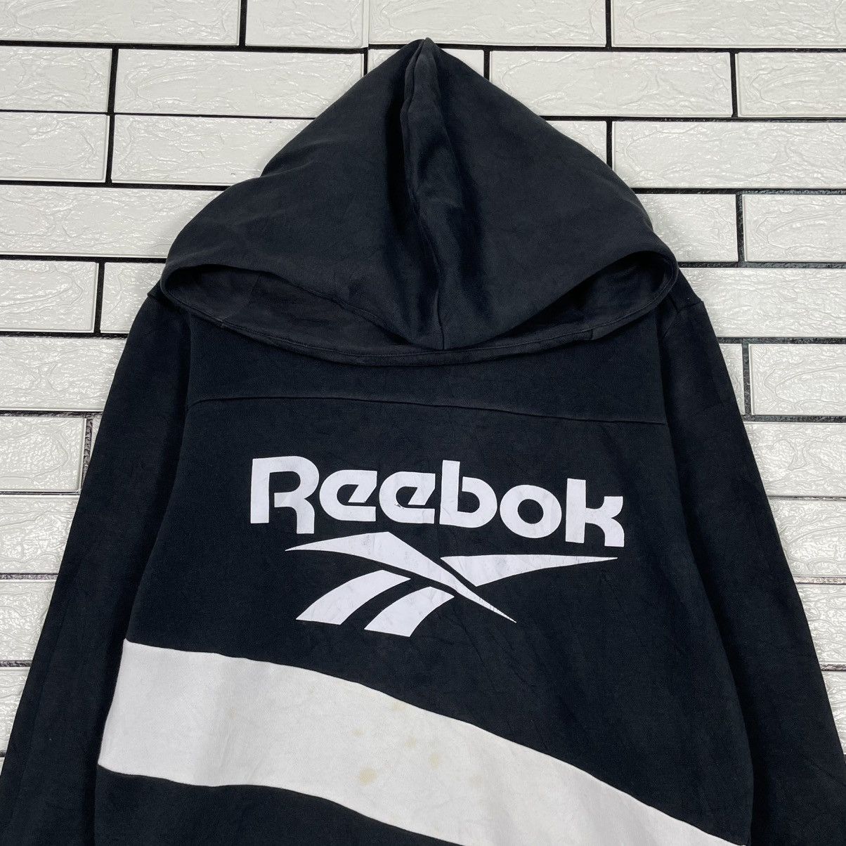 Reebok Reebok Big Logo Pullover Black Hoodie Size US L / EU 52-54 / 3 - 2 Thumbnail