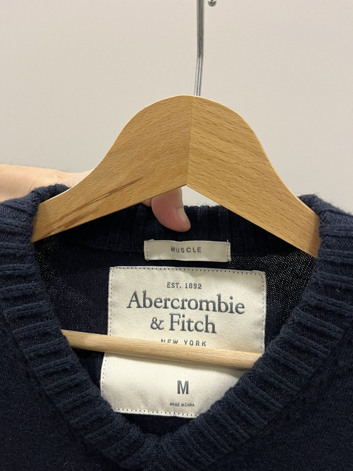If Six Was Nine Abercrombie & Fitch Sweater Y2K Pullover Long Sleeve V Neck Size US M / EU 48-50 / 2 - 4 Thumbnail