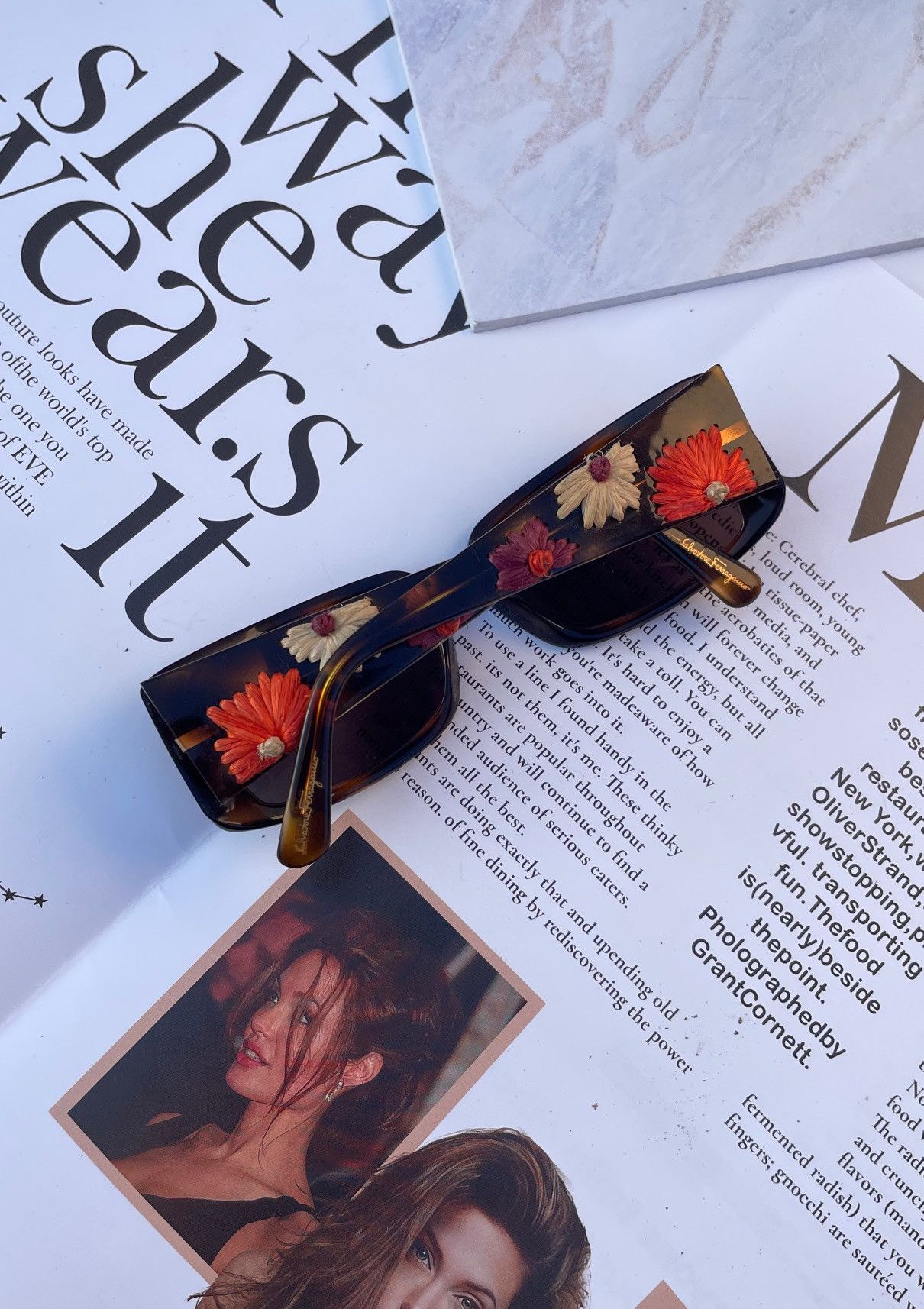 Salvatore Ferragamo Salvatore Ferragamo vintage hand made sunglasses Size ONE SIZE - 21 Thumbnail