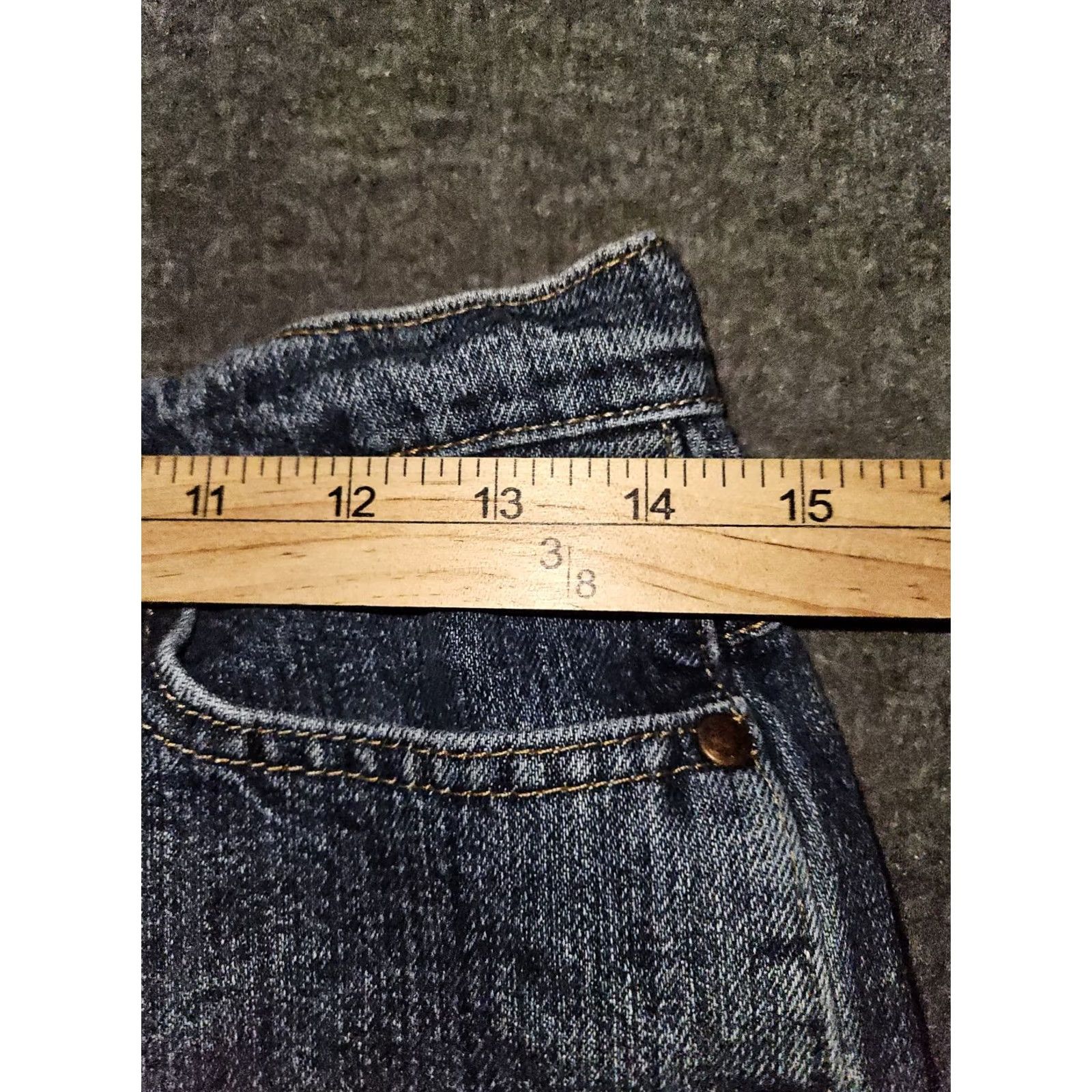 Wrangler VINTAGE Wrangler Cowgirl Cut Cash Bootcut Jeans Women 6 Blue Western Embroidered Logo Low Rise 28in 30.5in Inseam Mens? No Size 28" / US 6 / IT 42 - 4 Thumbnail