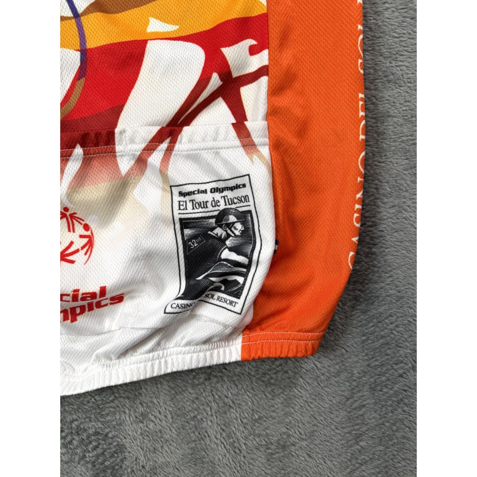 Pactimo Jersey Mens XL El Tour de Tucson Special Olympics Full Zip