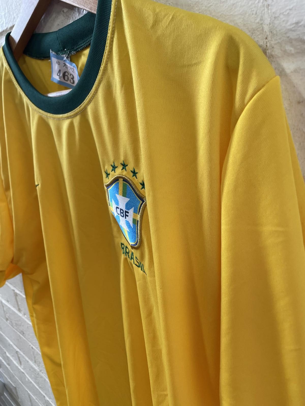 Nike Brazil National Team Soccer Jersey Size US M / EU 48-50 / 2 - 2 Thumbnail