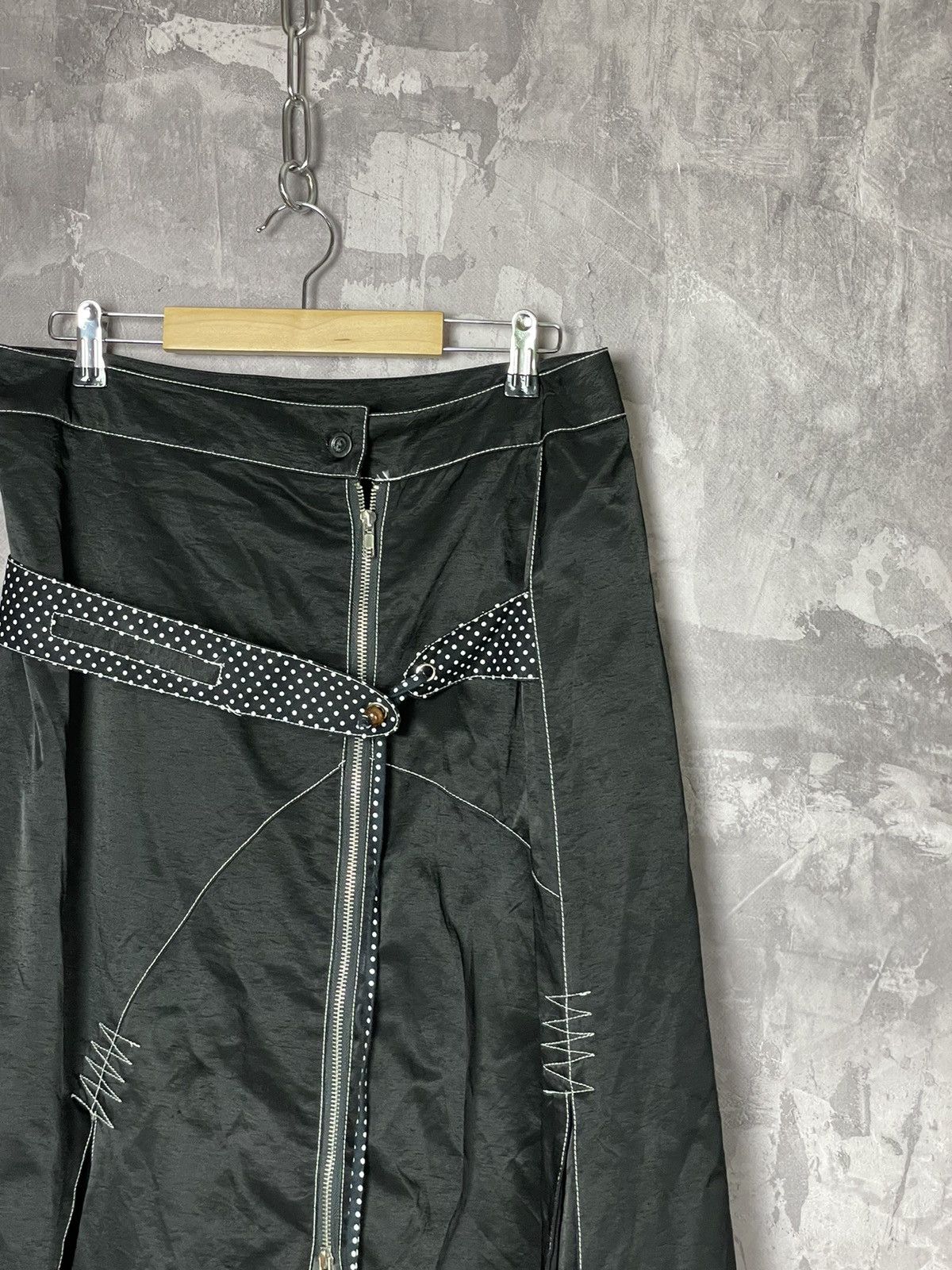 Japanese Brand × Vintage VINTAGE AVANT GARDE 2000s STYLE MAXI SKIRT Size 28" / US 6 / IT 42 - 3 Thumbnail