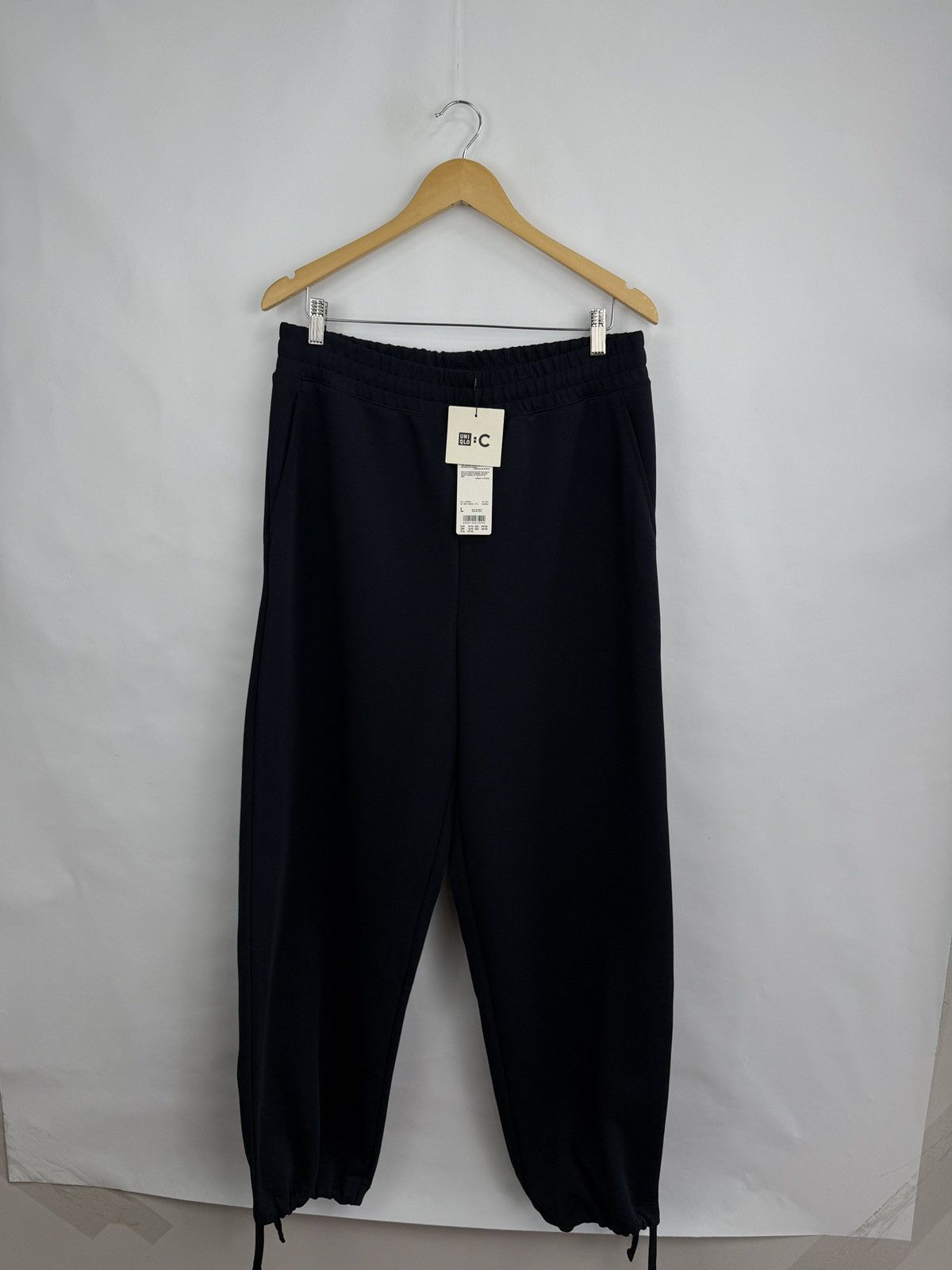 Uniqlo ❗️NWT 🇯🇵 UNIQLO :C Clare Waight Keller Sweat Wide Pants Navy Size US 34 / EU 50 - 2 Thumbnail