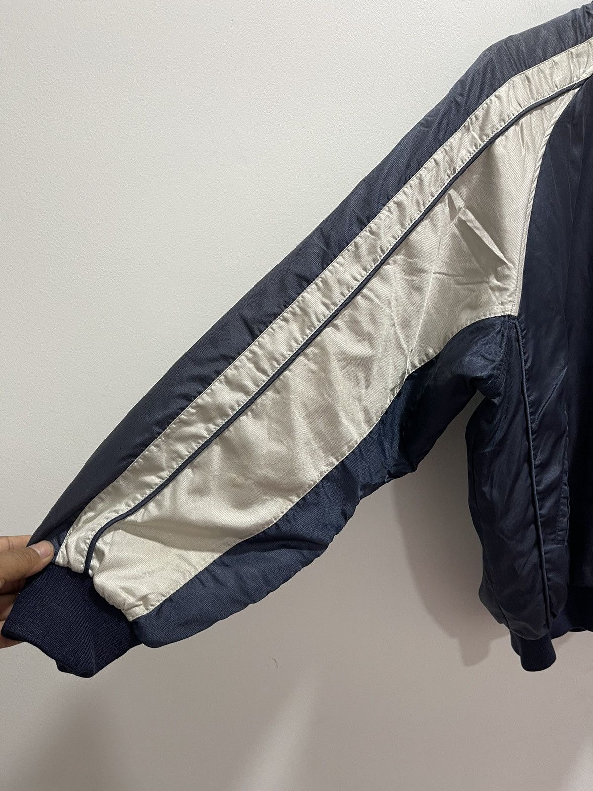 Vintage VINTAGE BASEBALL COAT RAWLING SATIN VARSITY JACKET Size US L / EU 52-54 / 3 - 5 Thumbnail