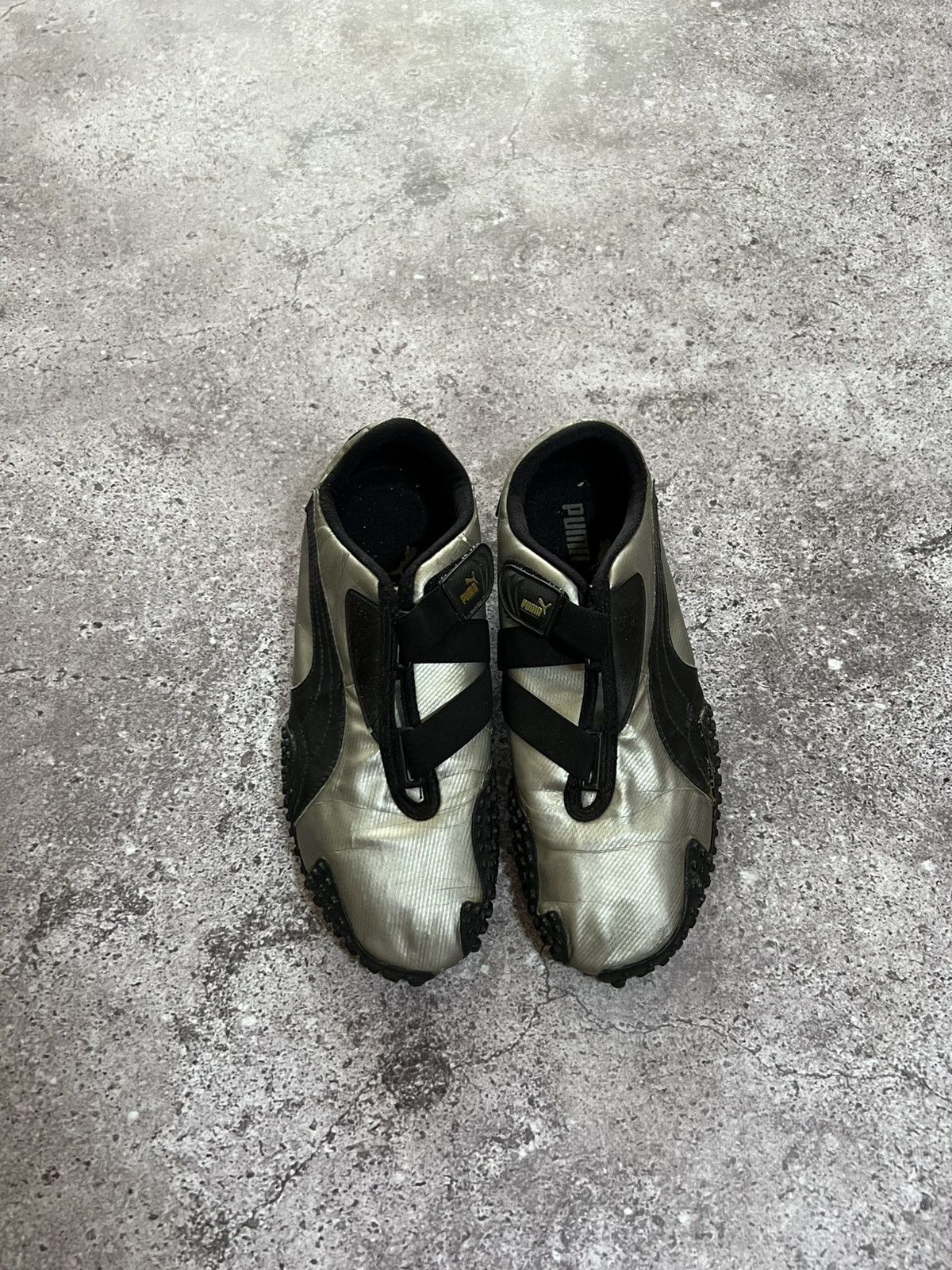 Puma Vintage 2000s Puma Mostro y2k Sneakers Hype Silver Speedcat Size US 9.5 / EU 42-43 - 7 Thumbnail