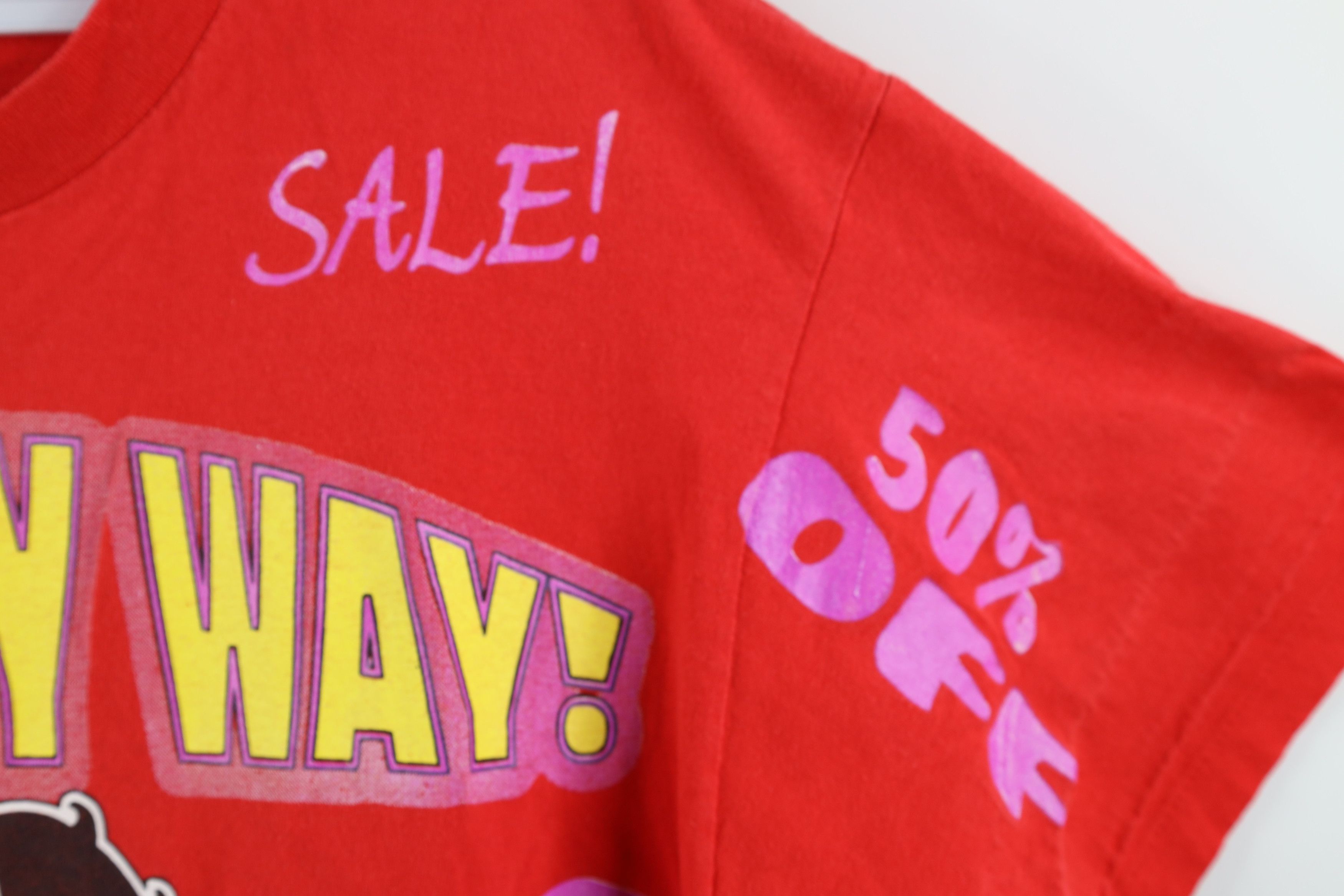 Vintage Vintage 90s Betty Boop Outta My Way Money T-Shirt Red Size L / US 10 / IT 46 - 5 Thumbnail