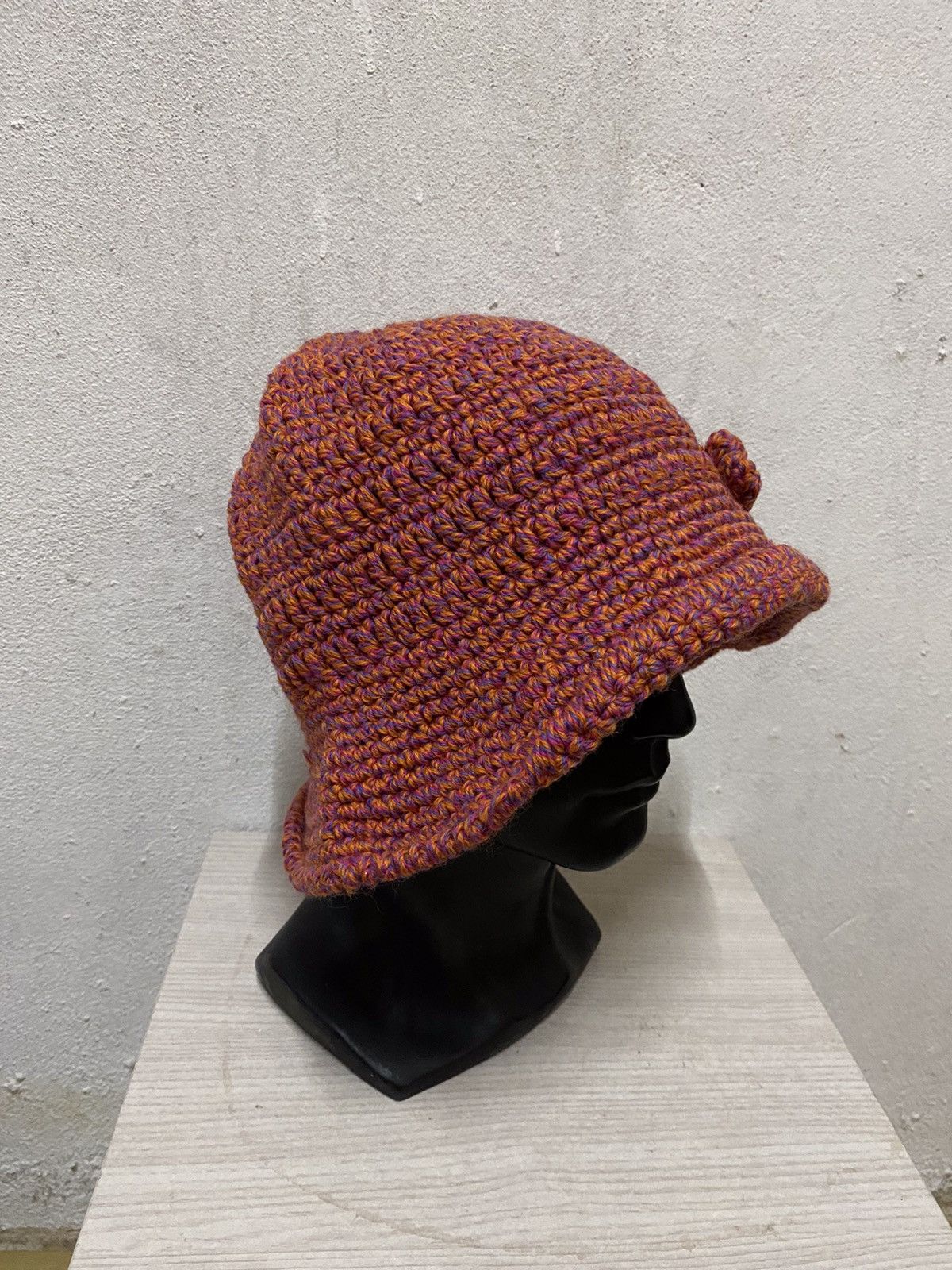 Japanese Brand Japanese Brand Knit Bucket Hat Size ONE SIZE - 3 Thumbnail