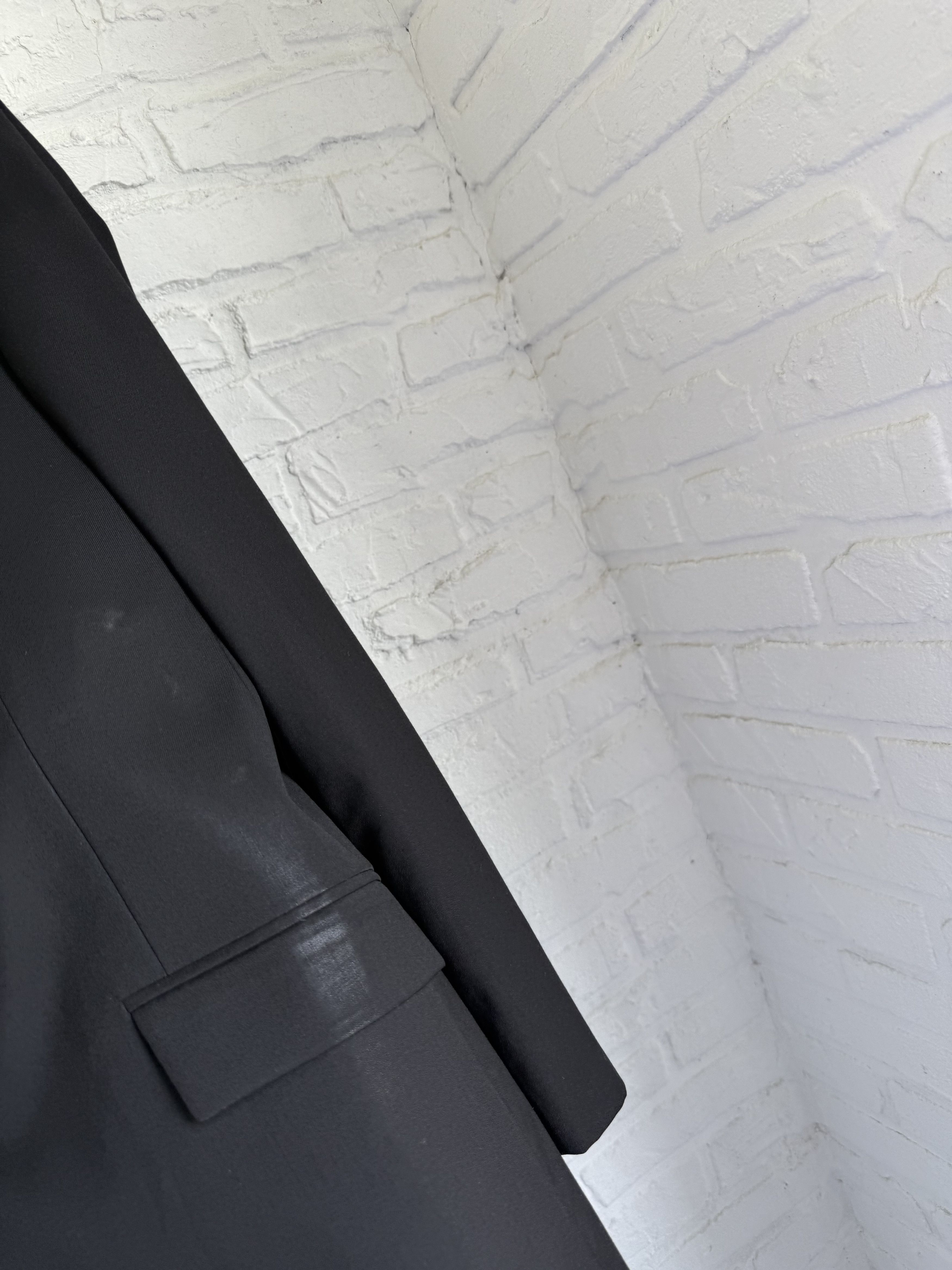 Thierry Mugler Vintage Archive Thierry Mugler Mugler Men Black Wool Blazer Size 50R - 7 Thumbnail