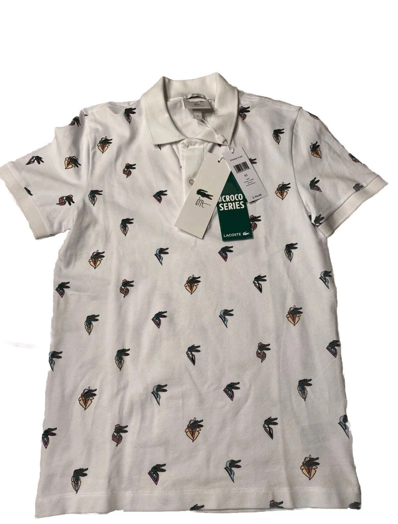 Lacoste Lacoste x Jean-Michel Tixier limited ed Unisex polo shirt Size US XS / EU 42 / 0 - 2 Thumbnail