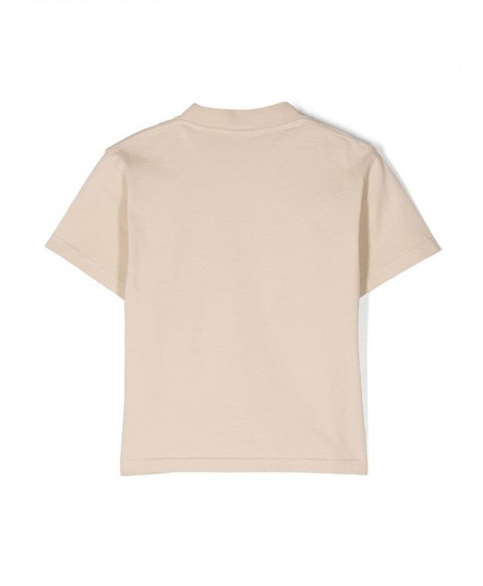 Balenciaga o1srvl11e1224 KIDS - BB Paris Icon T-Shirt in Beige Size US XXS / EU 40 - 2 Thumbnail