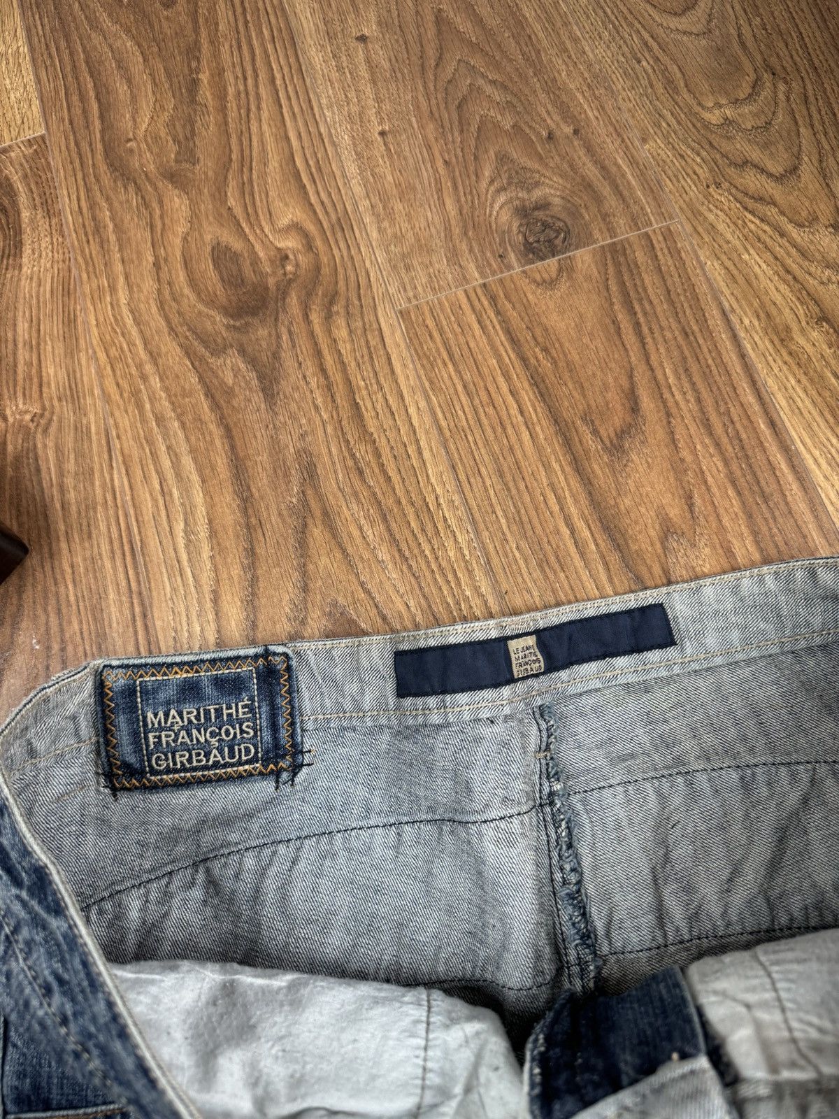 Marithe + Francois Girbaud Vintage jeans pants Marithé + François Girbaud original item Size 38" / US 16 / IT 52 - 3 Thumbnail