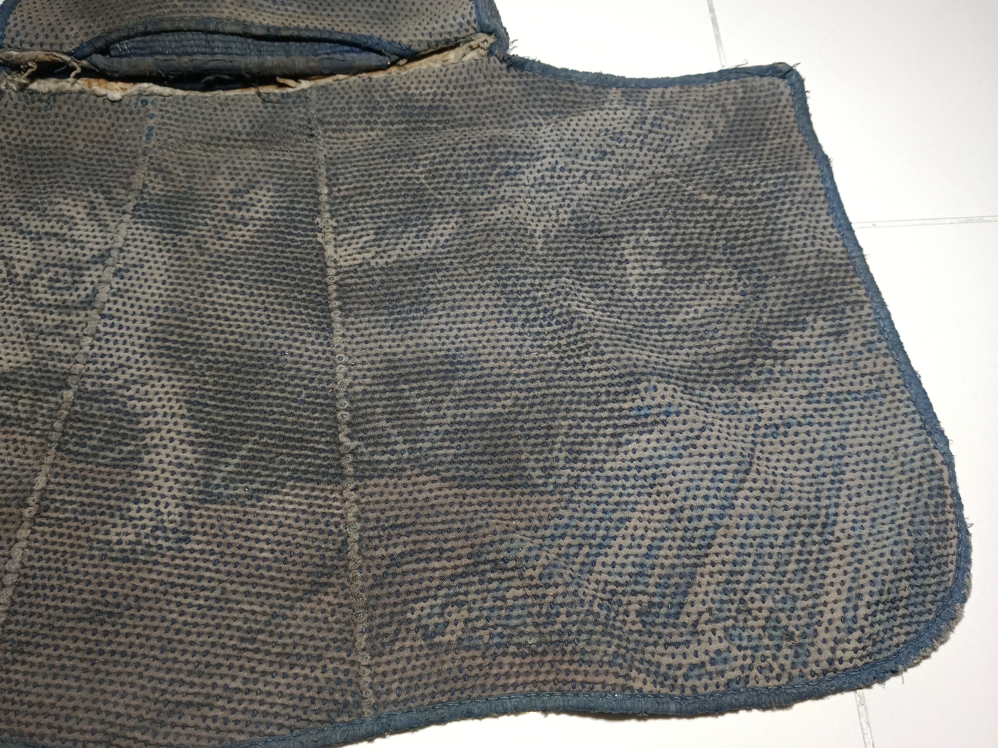 Japanese Brand × Vintage Rare japanese fireman's Hat Era Meiji Sashiko Size ONE SIZE - 5 Thumbnail