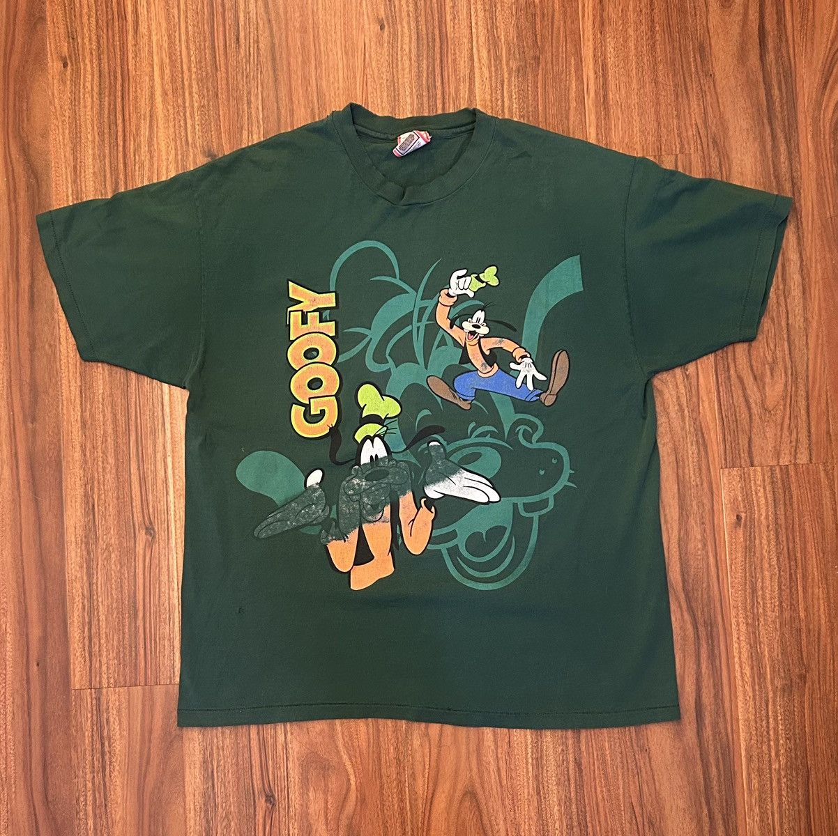 Disney Vintage 90s Disney Goofy Graphic T-Shirt Size US L / EU 52-54 / 3 - 1 Thumbnail