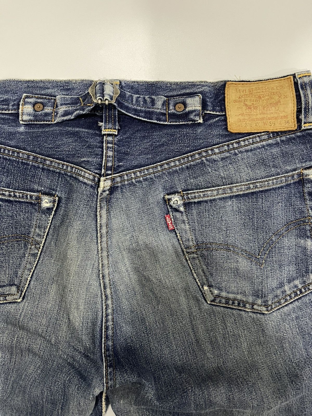Levi's Levi’s 501 straight leg denim jeans Size US 34 / EU 50 - 5 Thumbnail