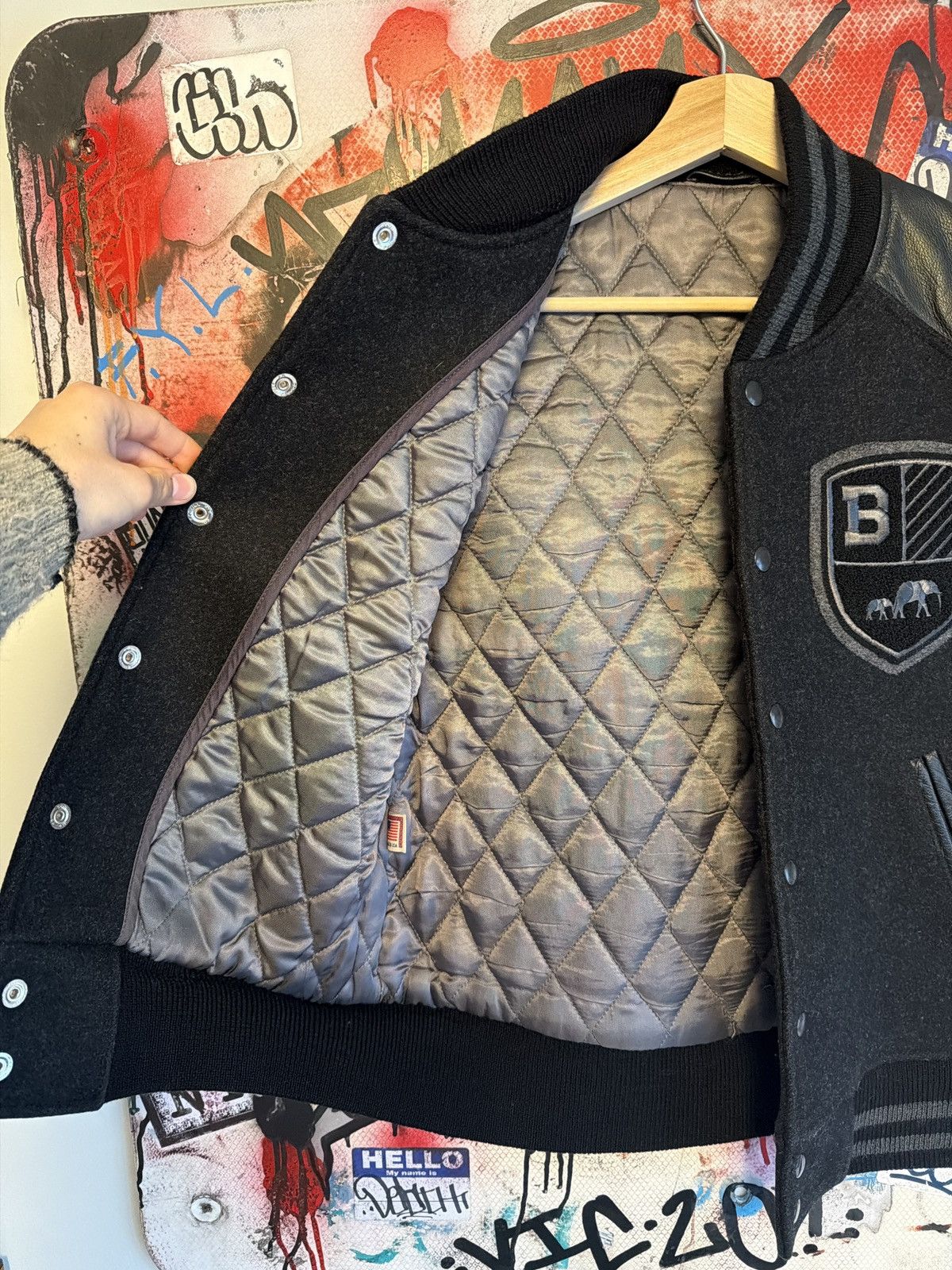 The Brooklyn Circus The Brooklyn Circus Varsity Vest Leather Wool Luxury Size US M / EU 48-50 / 2 - 8 Thumbnail