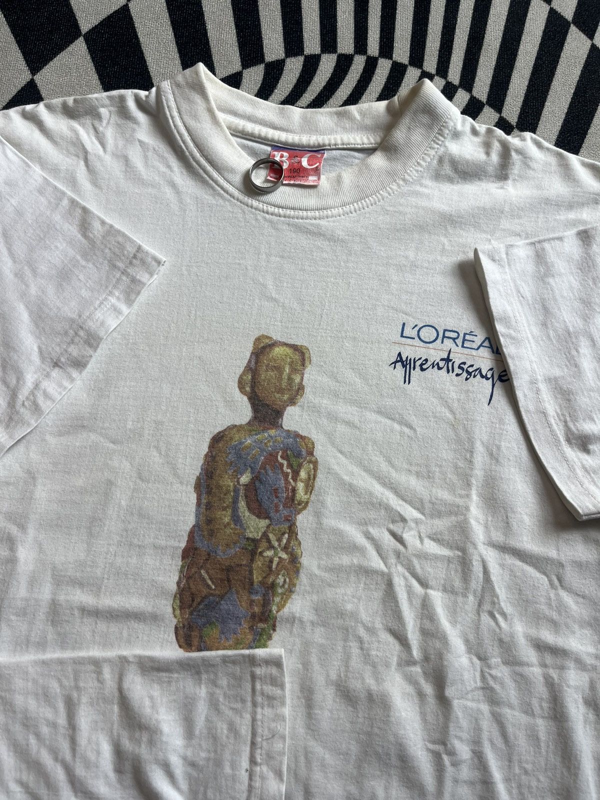 Arts & Science Vintage 90s/00s L'Oreal Apprentissage Art Promo T-Shirt Size US L / EU 52-54 / 3 - 6 Thumbnail
