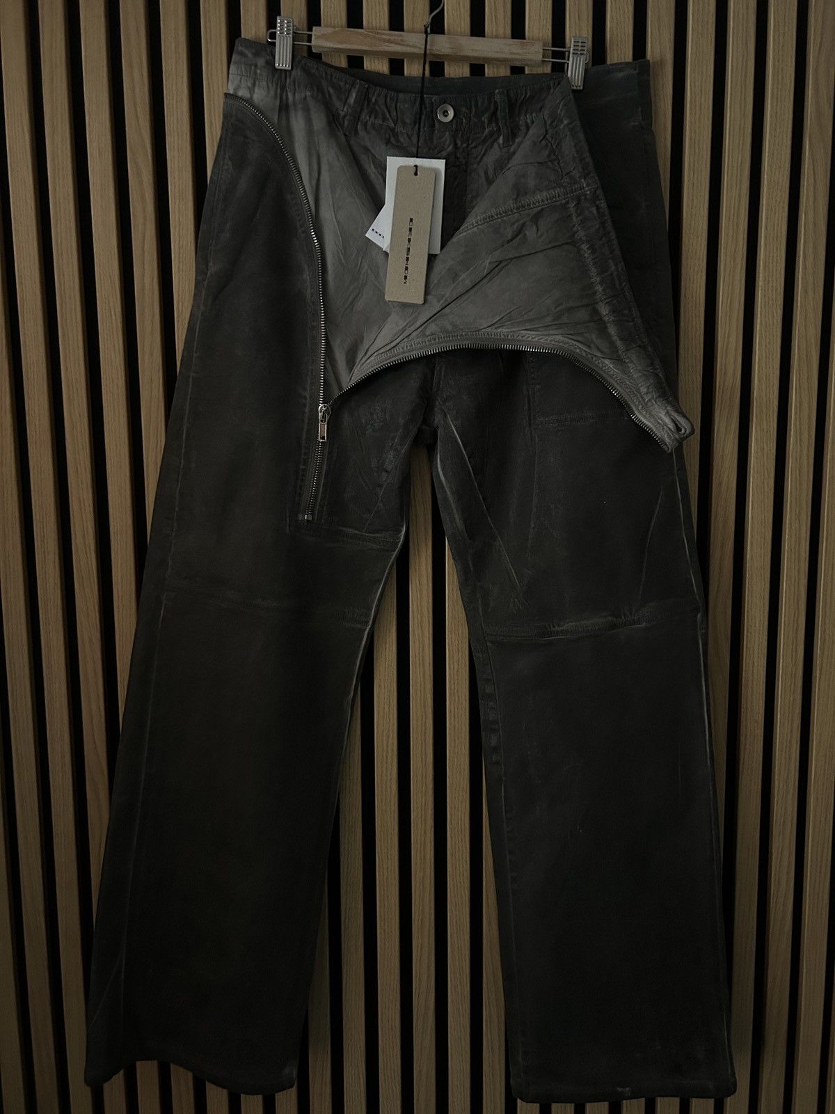 Rick Owens Drkshdw Rick Owen’s Hollywood Waxed Aircuts Size US 34 / EU 50 - 1 Thumbnail
