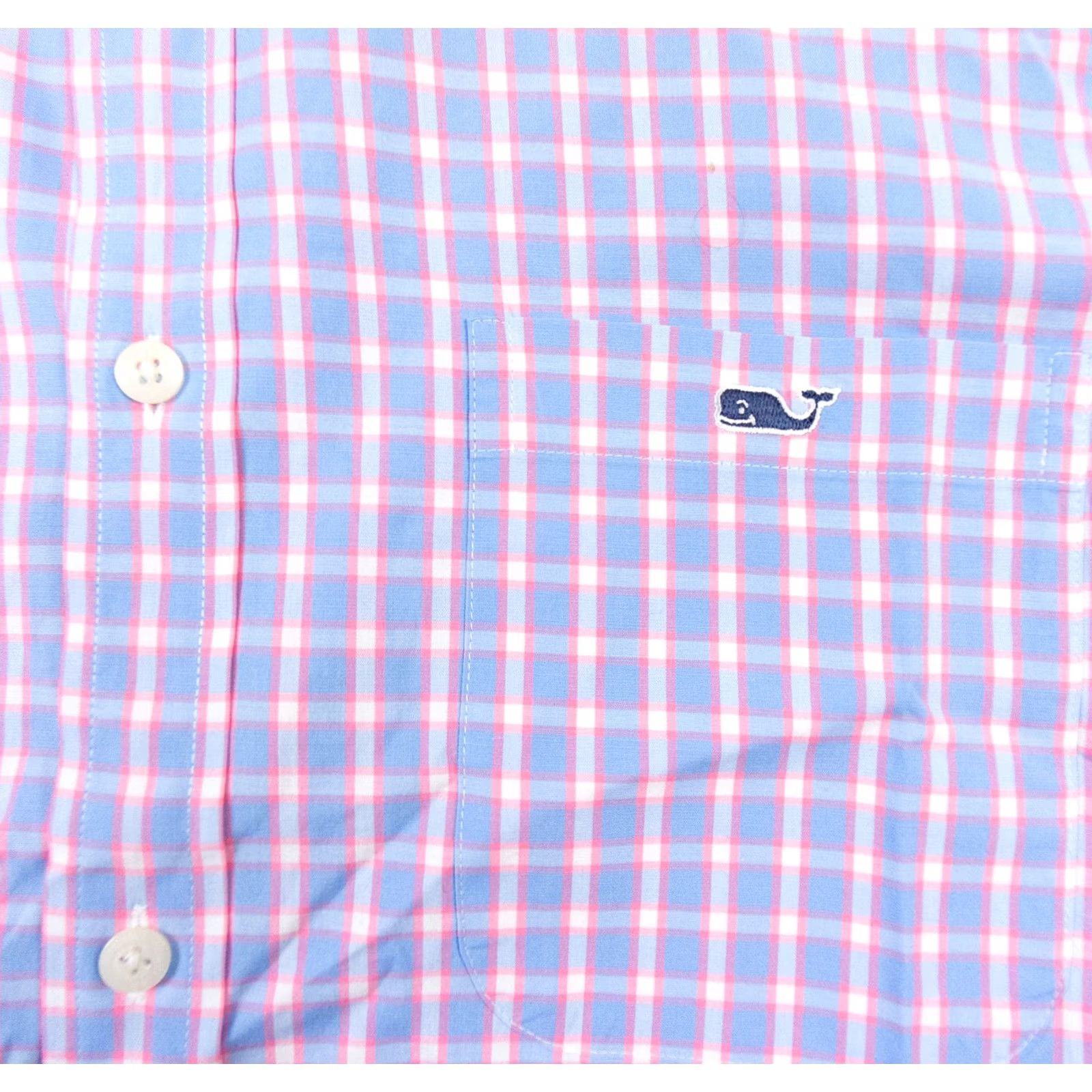 Vineyard Vines Vineyard Vines Button Down Shirt Mens Large Blue Classic Fit Tucker Stretch Size US L / EU 52-54 / 3 - 3 Thumbnail