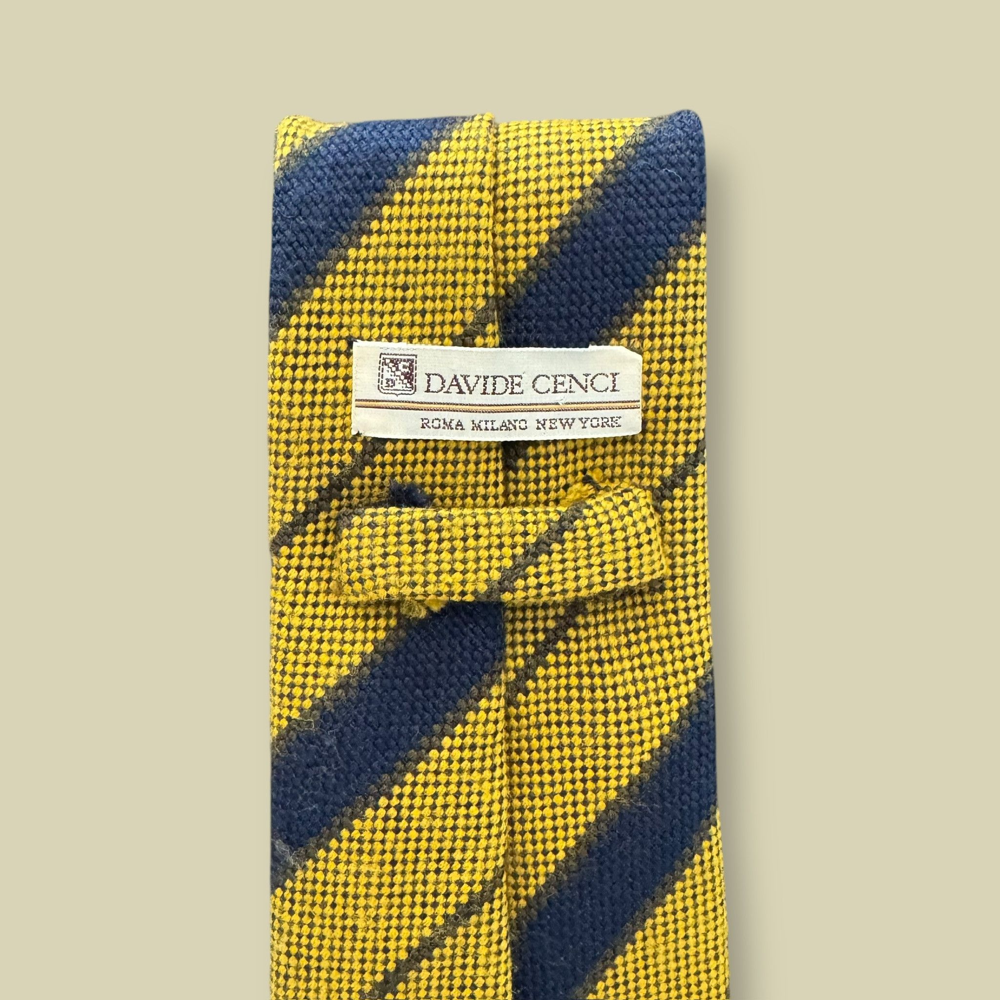 Davide Cenci Vintage Striped Tie By Davide Cenci Size ONE SIZE - 2 Thumbnail