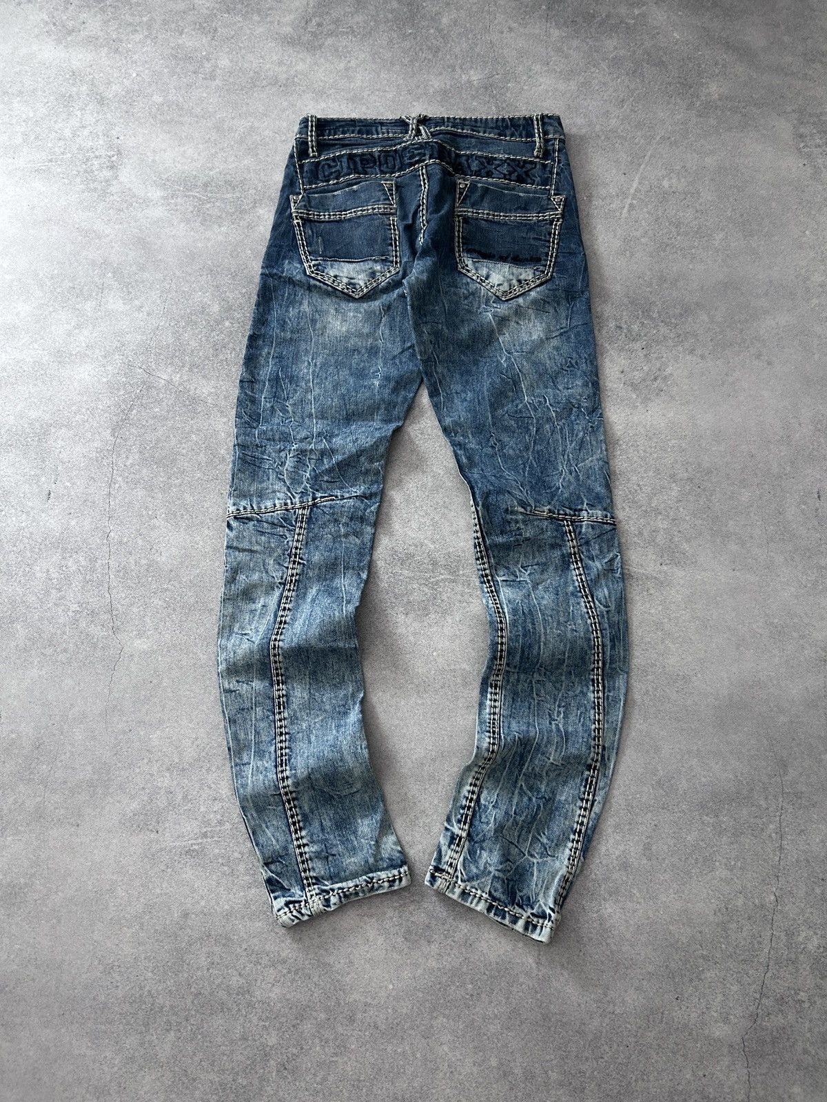 Other Cipo&Baxx y2k avant-garden washed jeans Size US 31 - 2 Thumbnail
