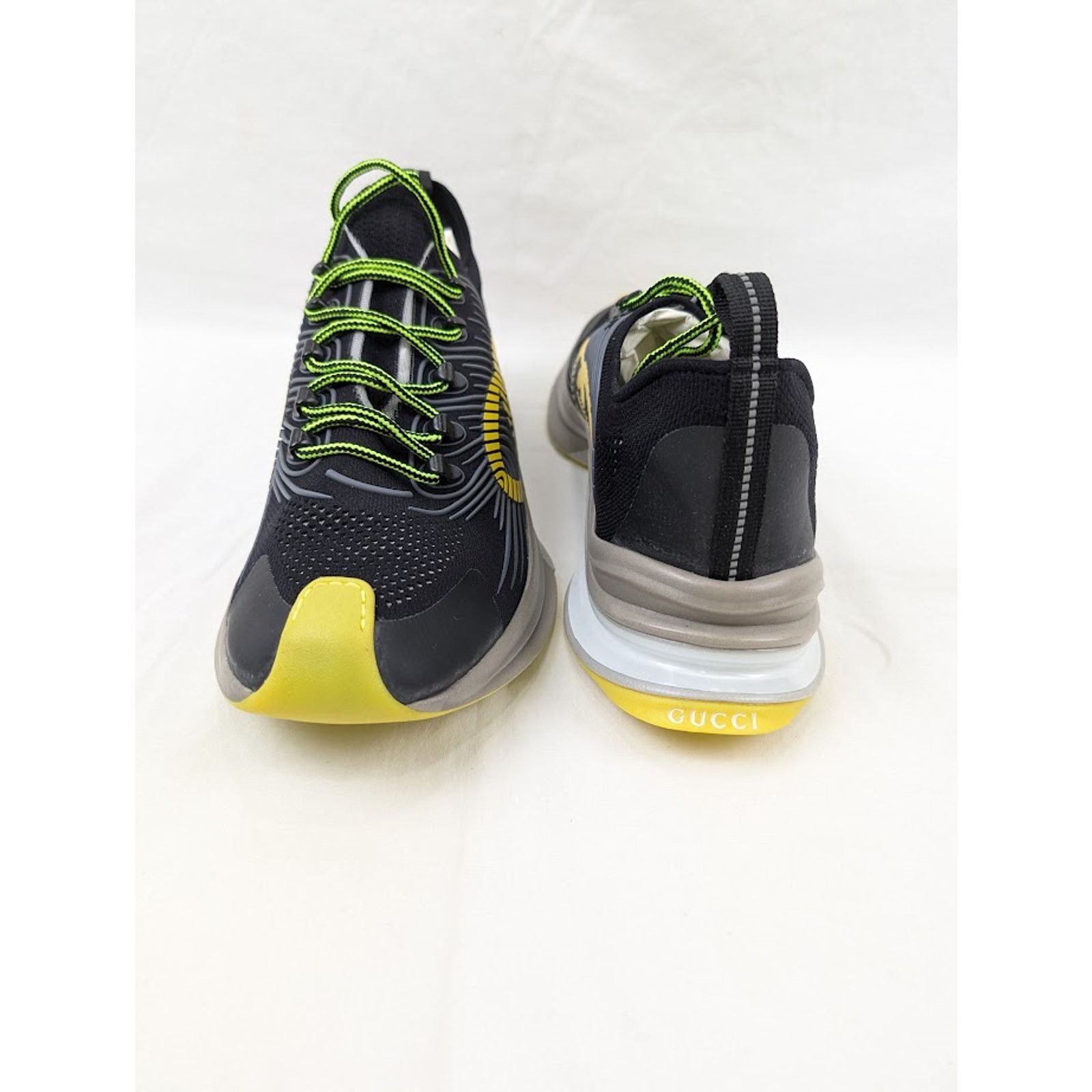 Gucci o1rshd1 Fabric Low-Top Sneakers in Multicolor Size US 13 / EU 46 - 18 Thumbnail