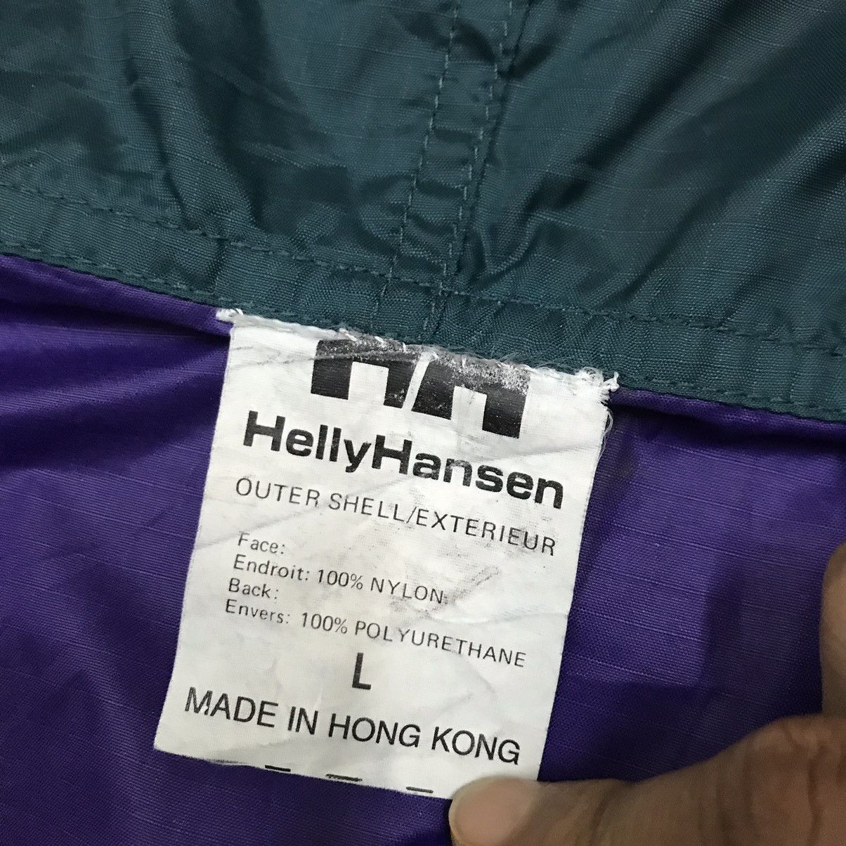 Helly Hansen Vintage Helly Hansen Small logo Windbreaker Jacket Size US XL / EU 56 / 4 - 7 Thumbnail