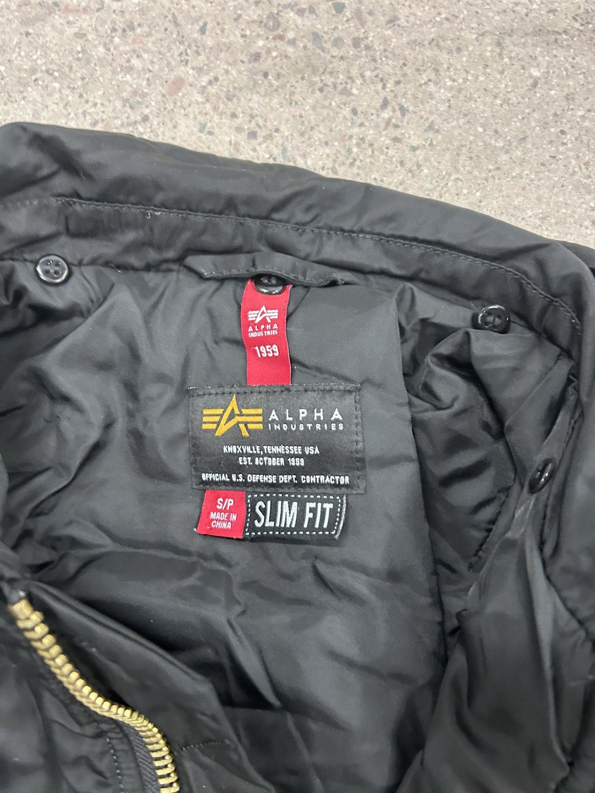Alpha Industries Alpha Industries U.S Air Force Vintage B-15C Flying Jacket Size US S / EU 44-46 / 1 - 3 Thumbnail