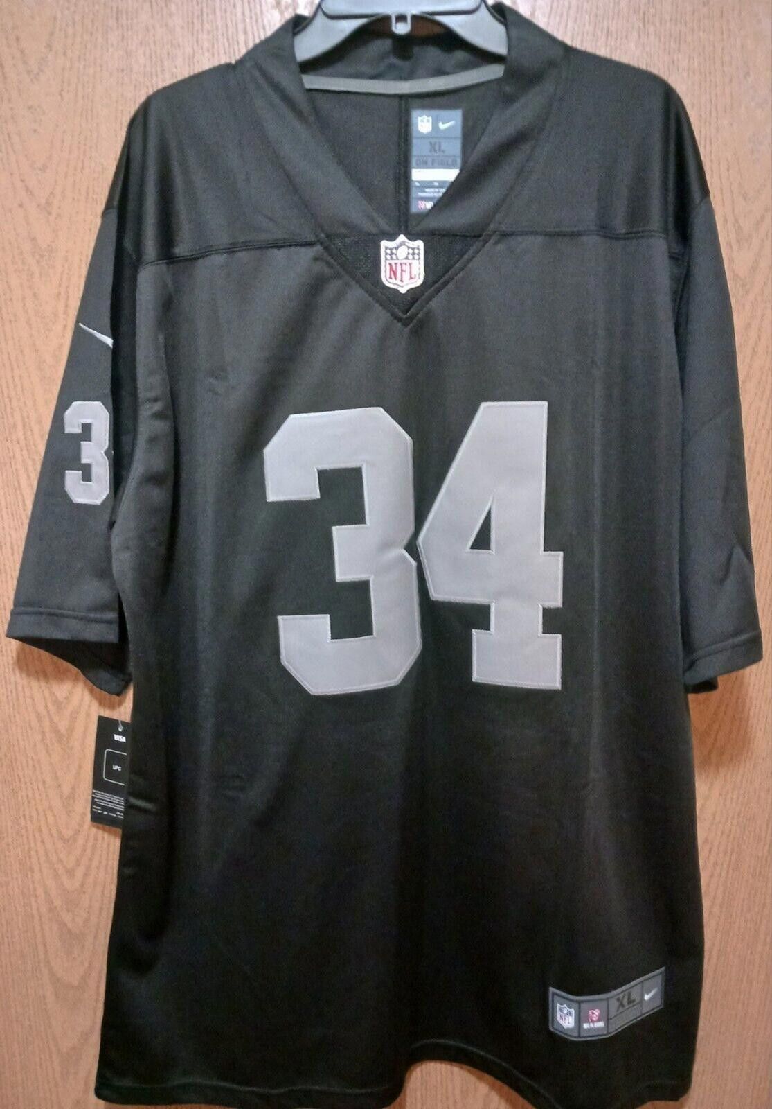 Nike Bo Jackson (Nike)-(Raiders)-(Jersey)-(New Cond.)-(XL)-$110 Size ONE SIZE - 1 Thumbnail